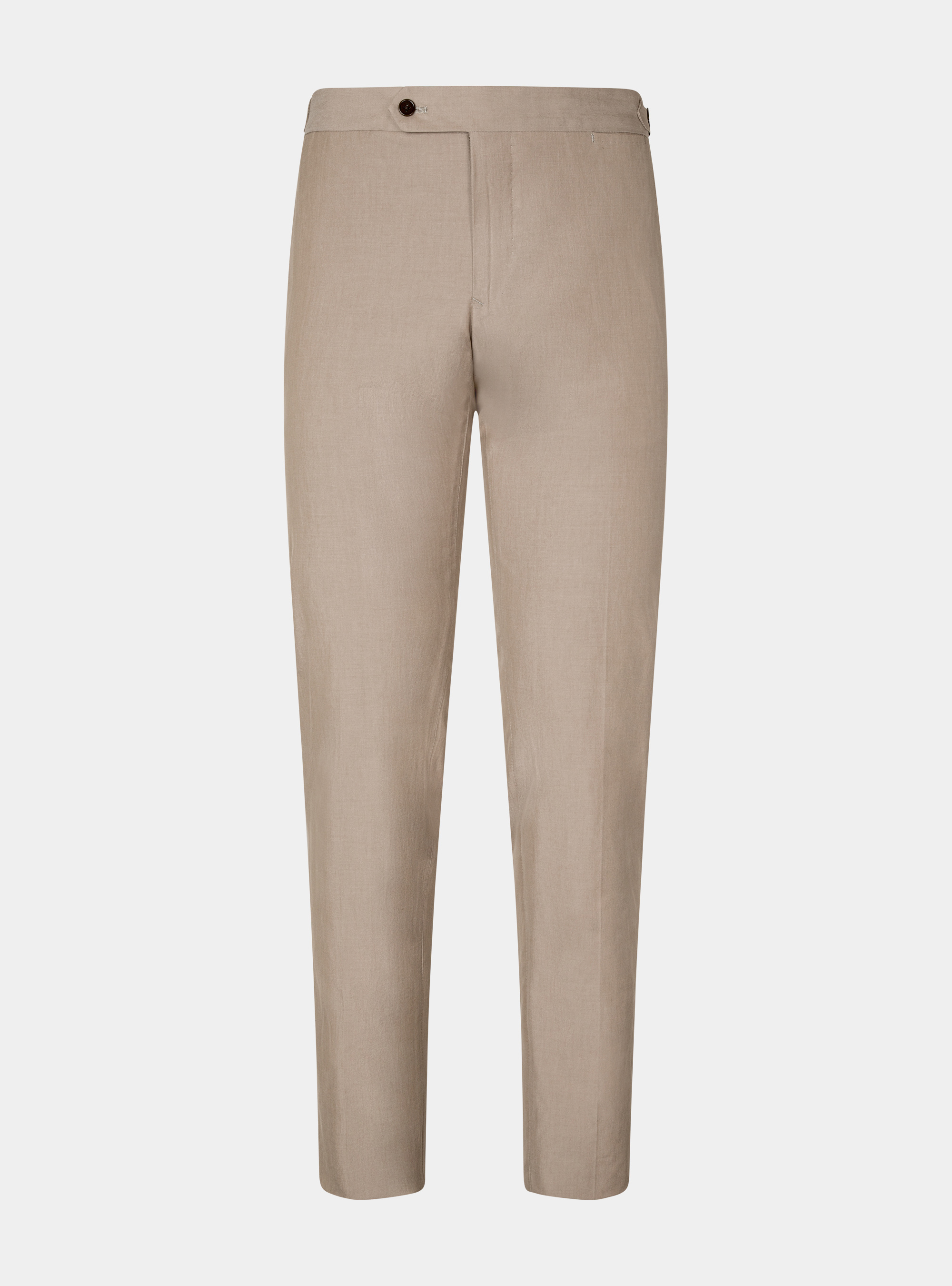 DUEMILAGORI cotton-blend suit trousers, SAND