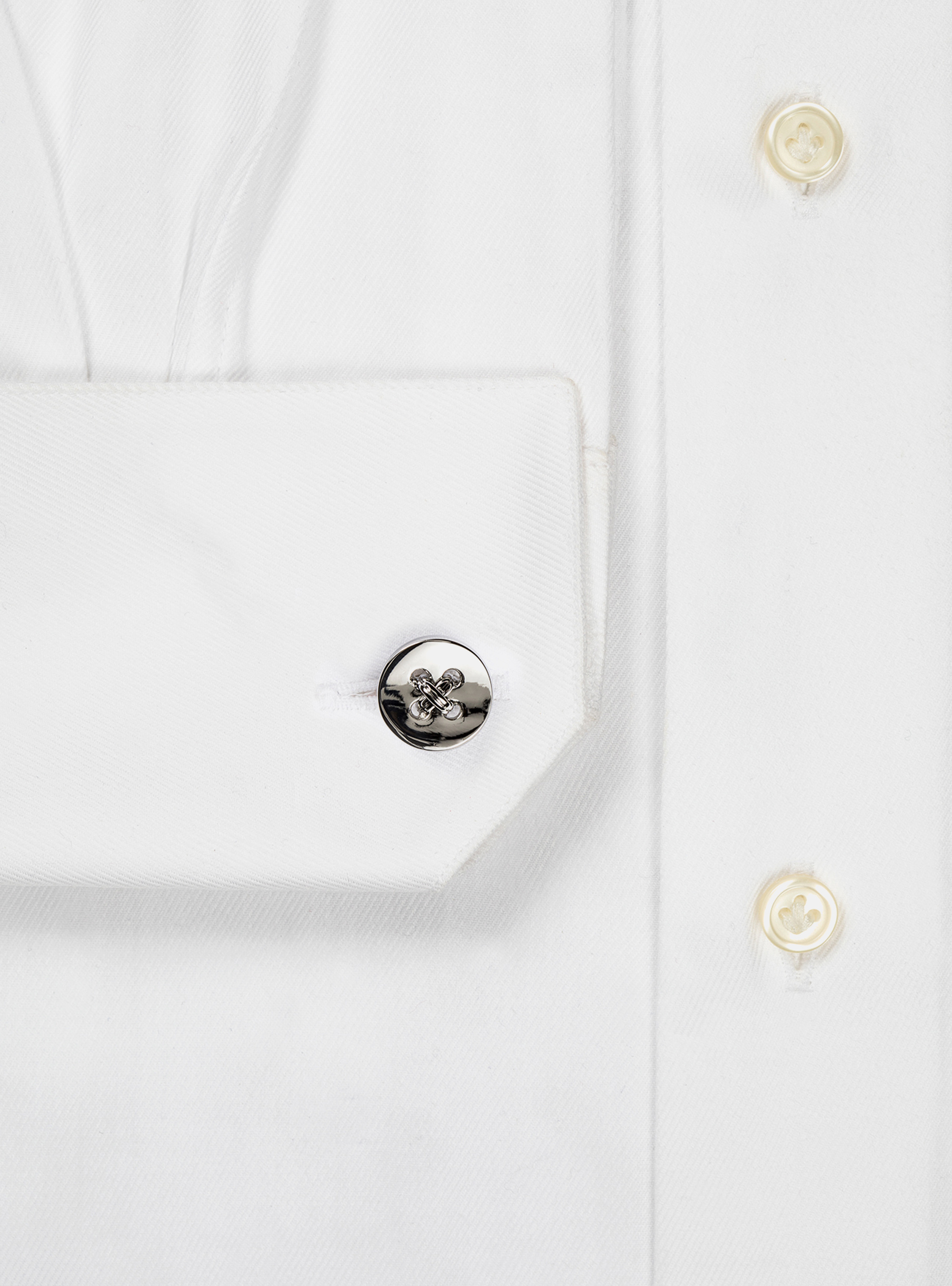 Cufflinks with botton pattern, ACCIAIO LUCIDO