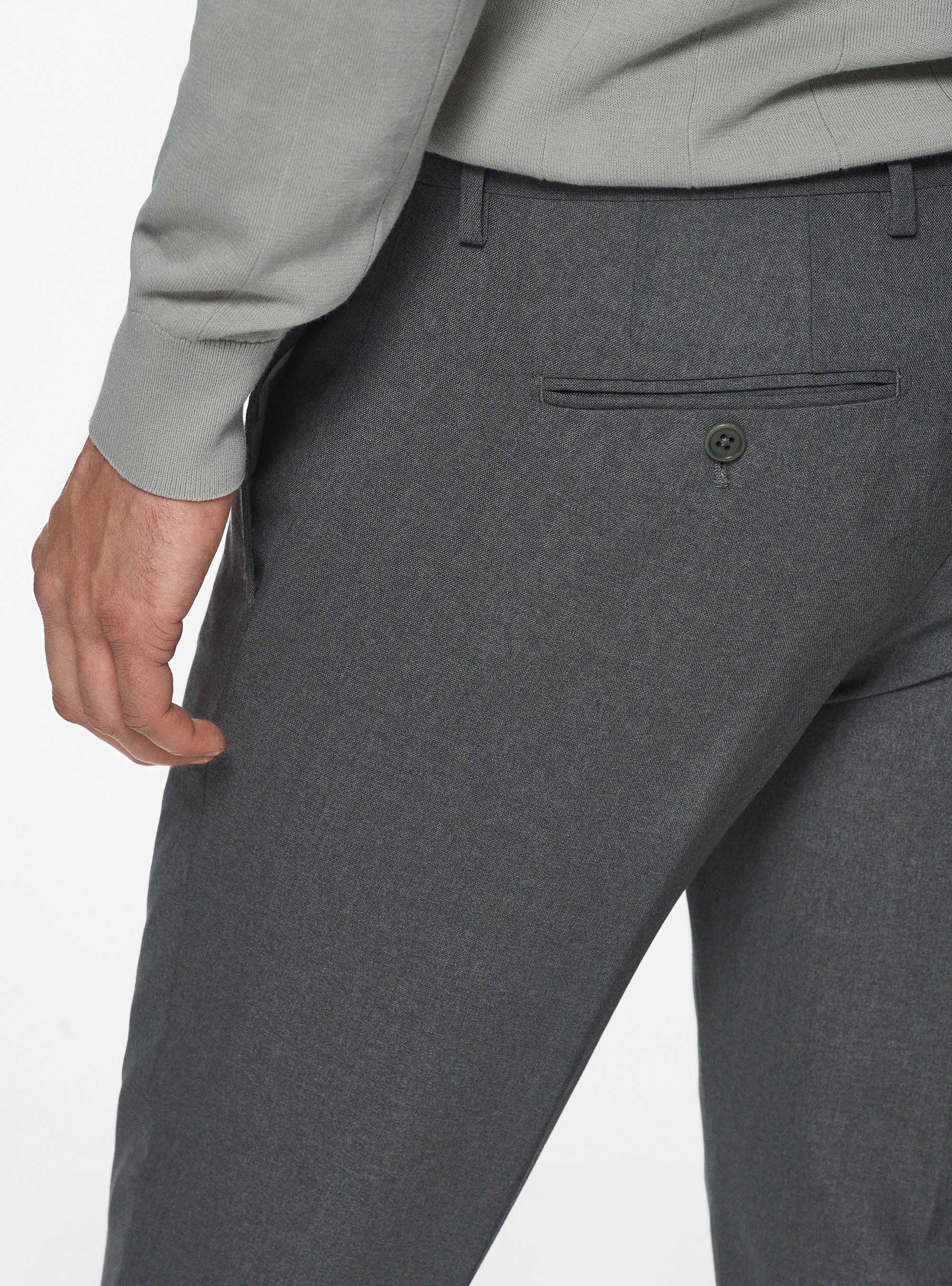 Pantaloni travel in pura lana Cerruti, GRIGIO CHIARO