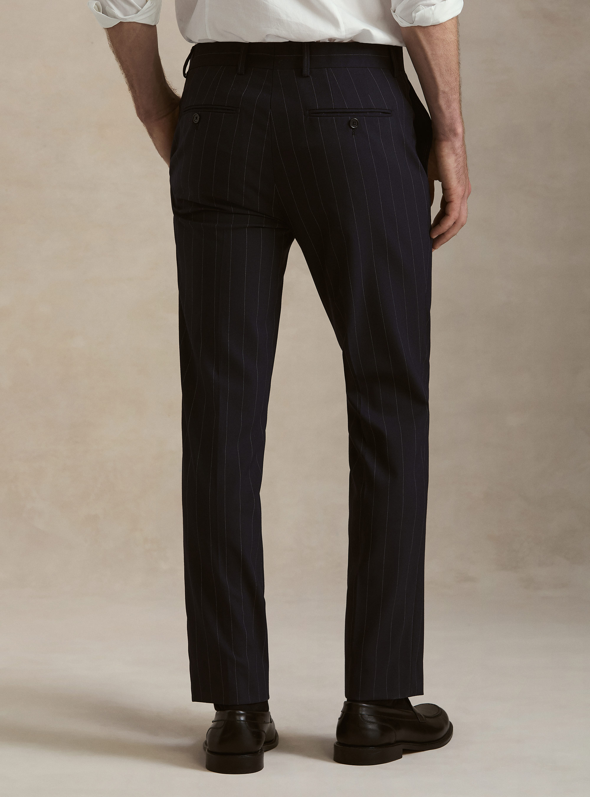 Pantaloni per abito gessato, BLU NAVY
