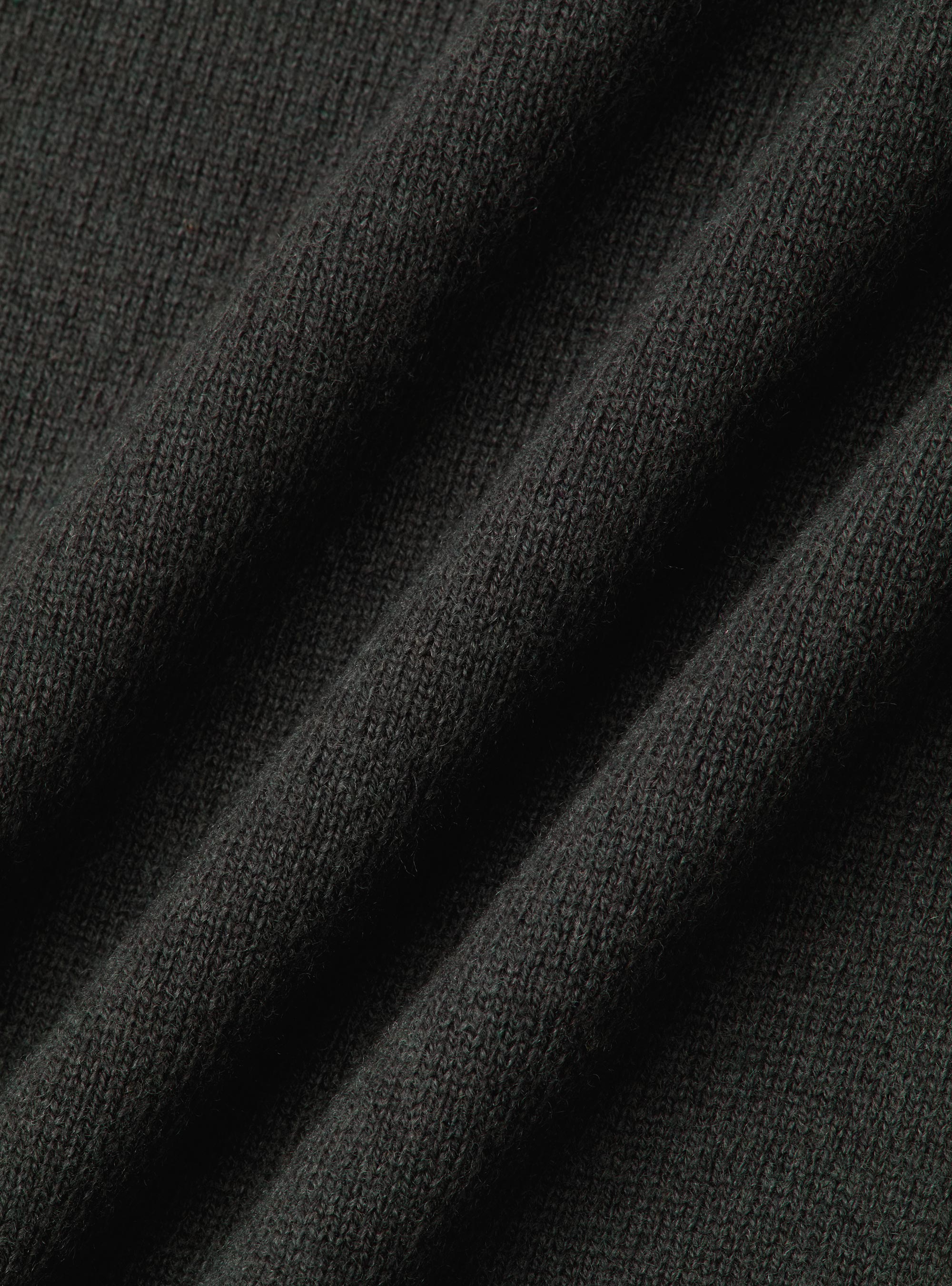 Pull demi-zip en m&eacute;lange de laine avec coudi&egrave;res, MILITARE 0609C
