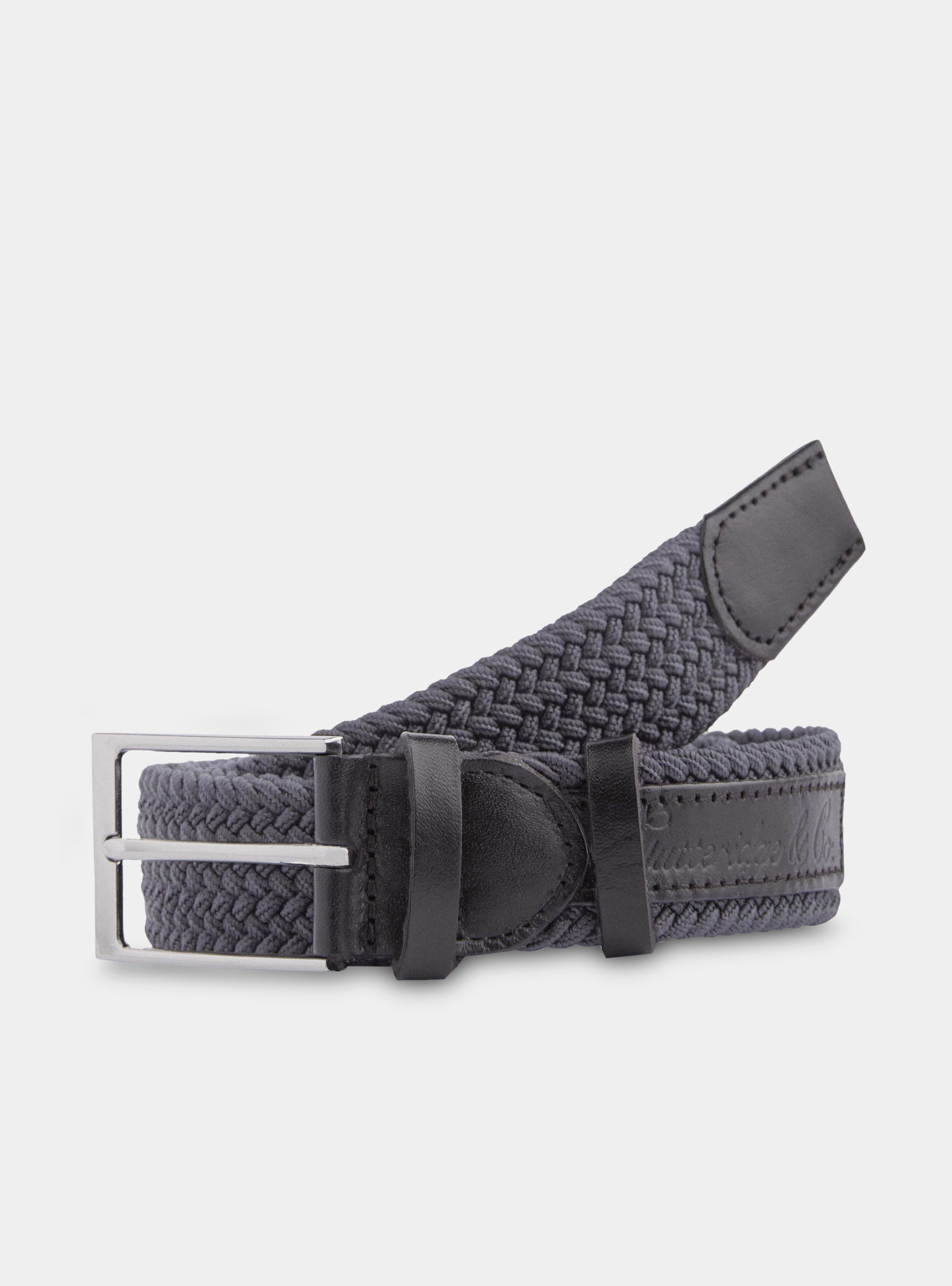 Cintura con logo, ASFALTO