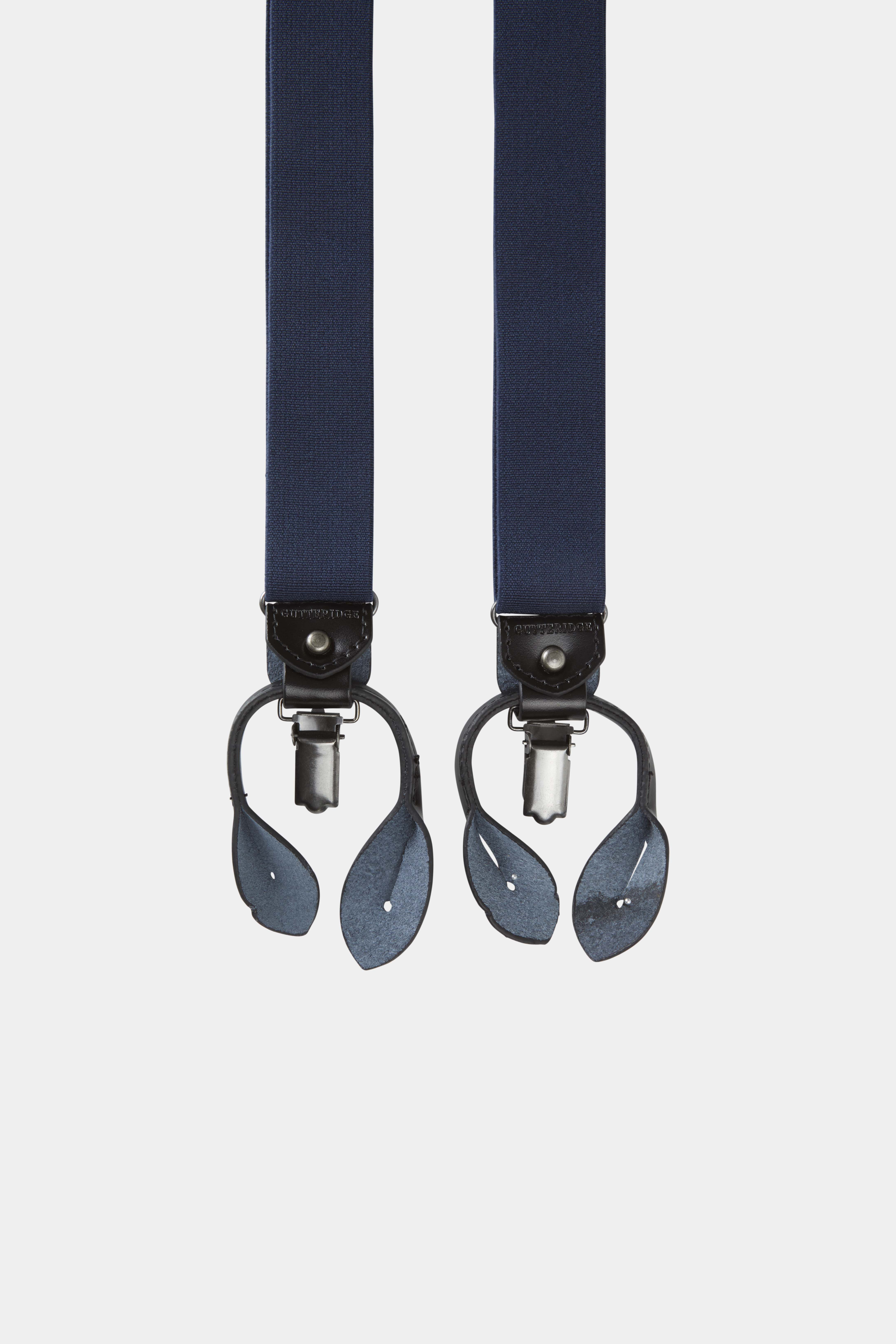 Bretelle tinta unita, BLU NAVY