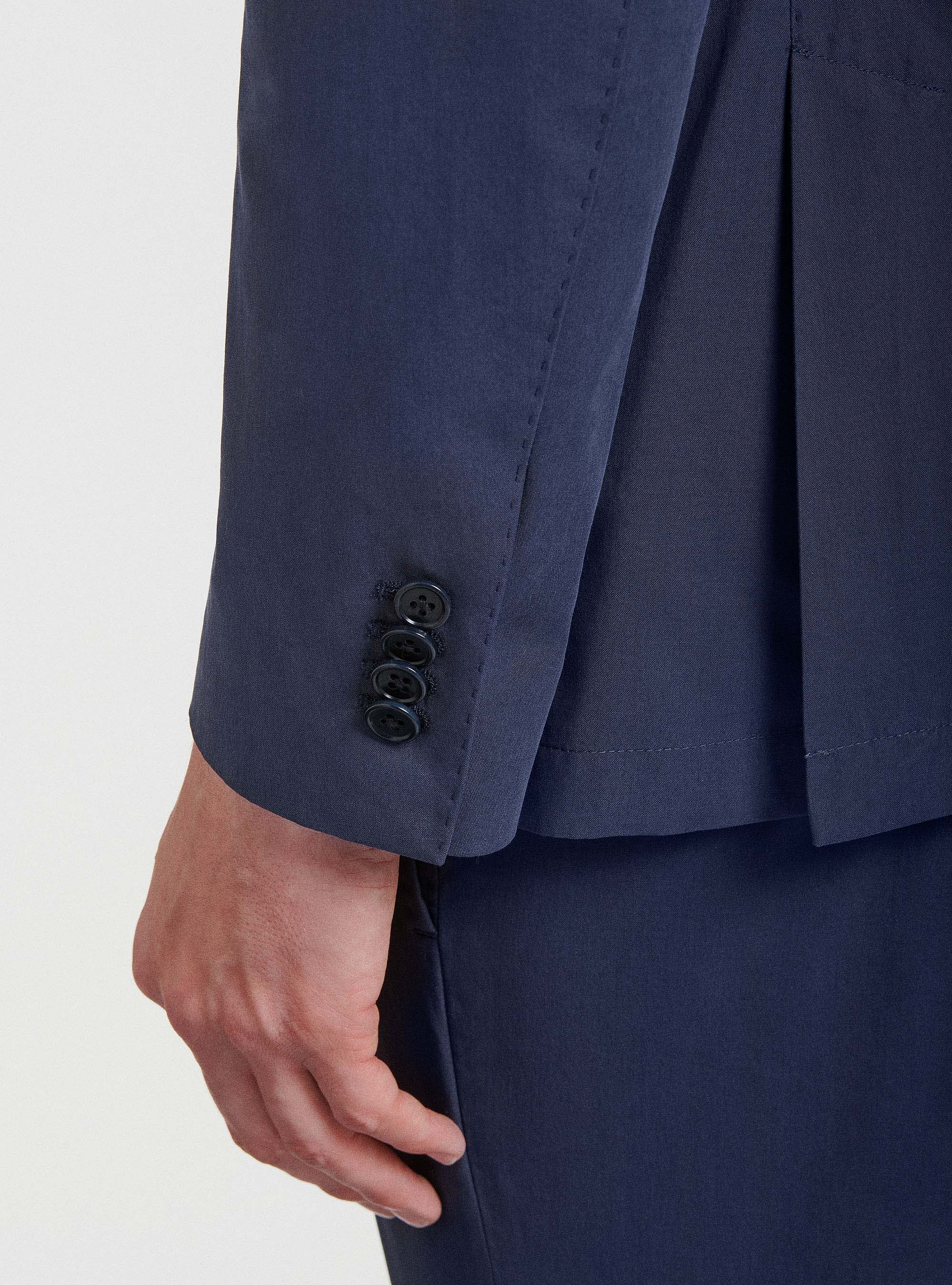 Giacca per abito in misto cotone DUEMILAGORI, BLU NAVY