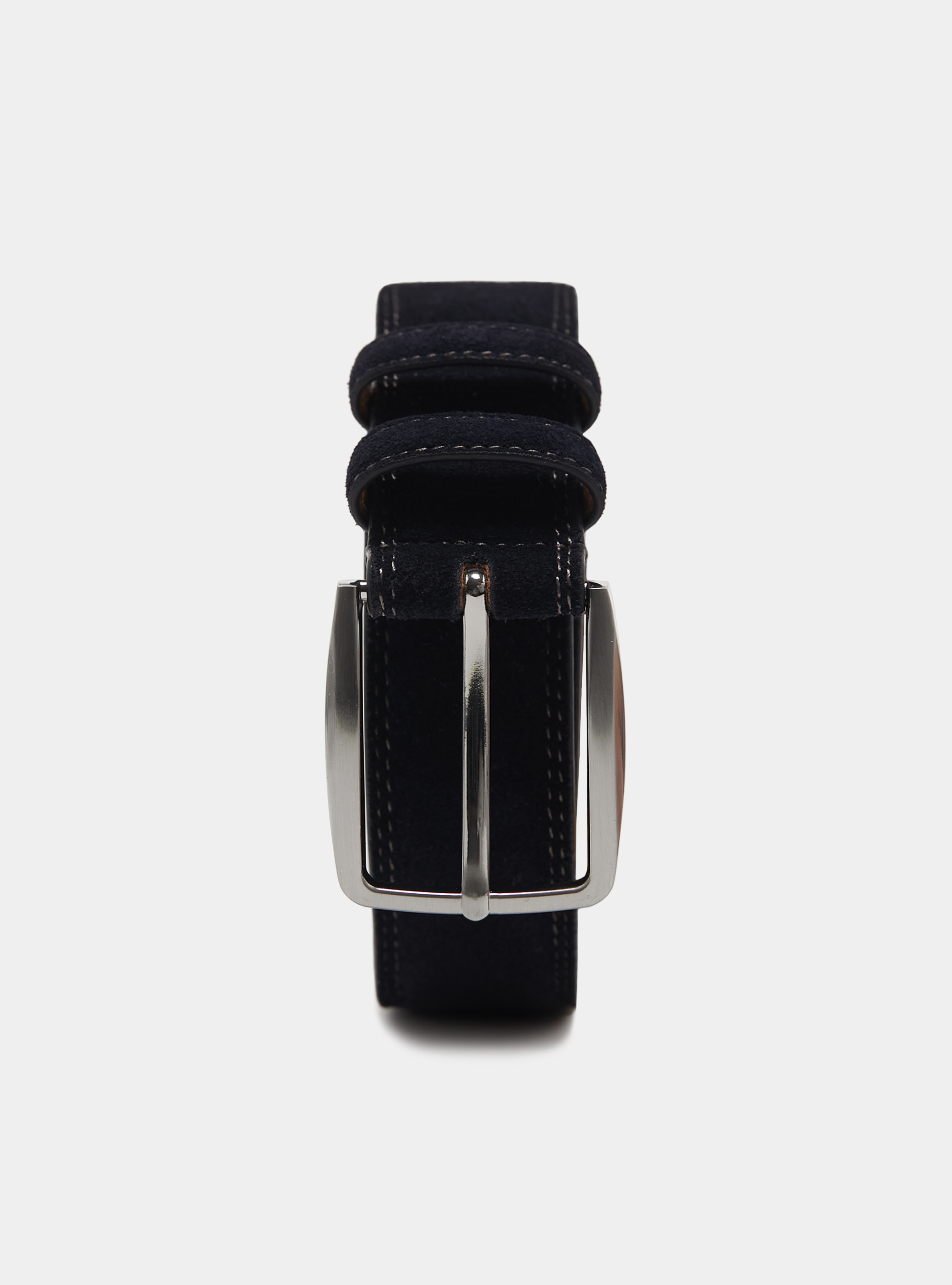 Ceinture en daim, BLEU MARINE