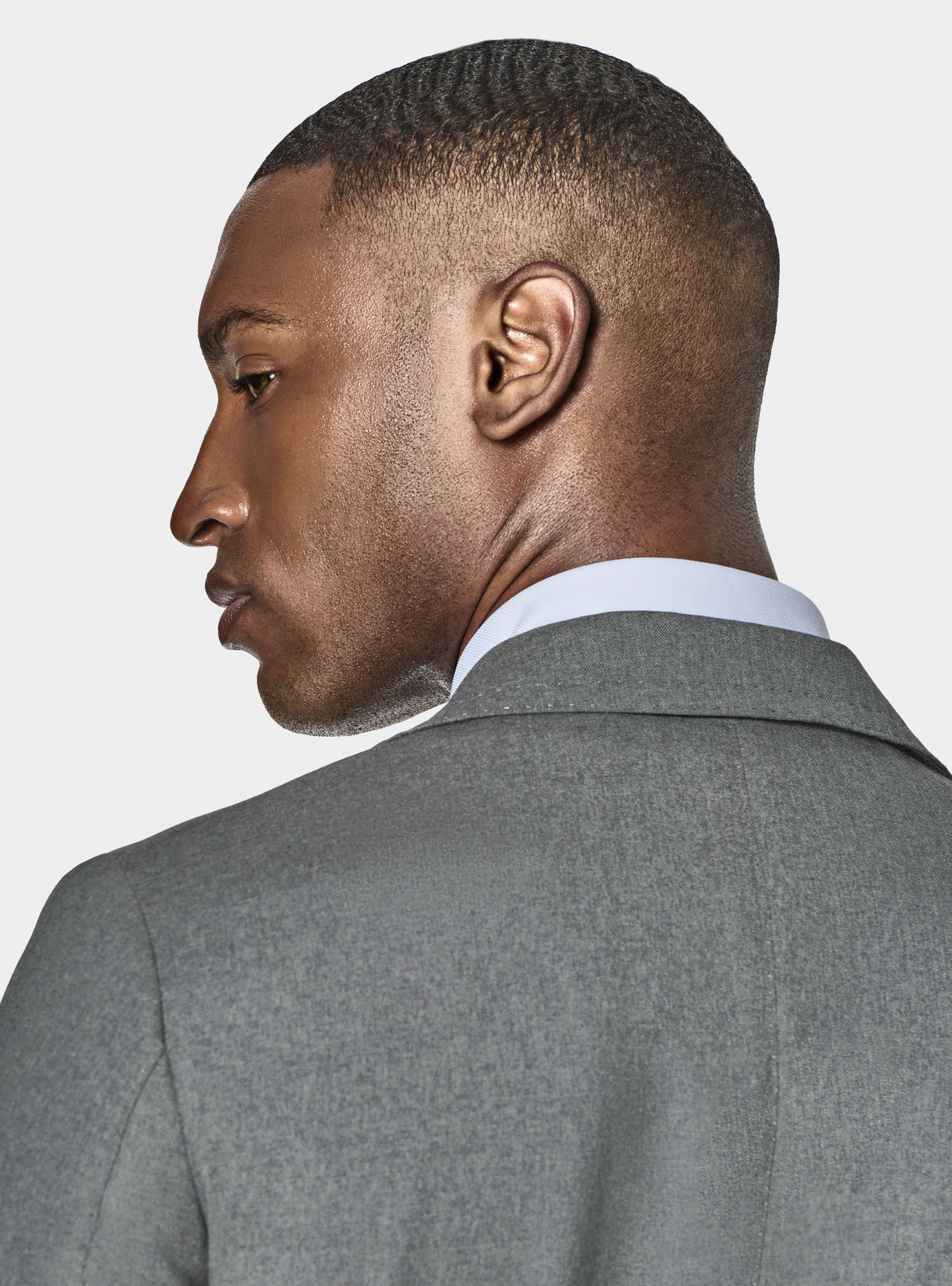 Giacca abito travel in pura lana Cerruti, GRIGIO CHIARO