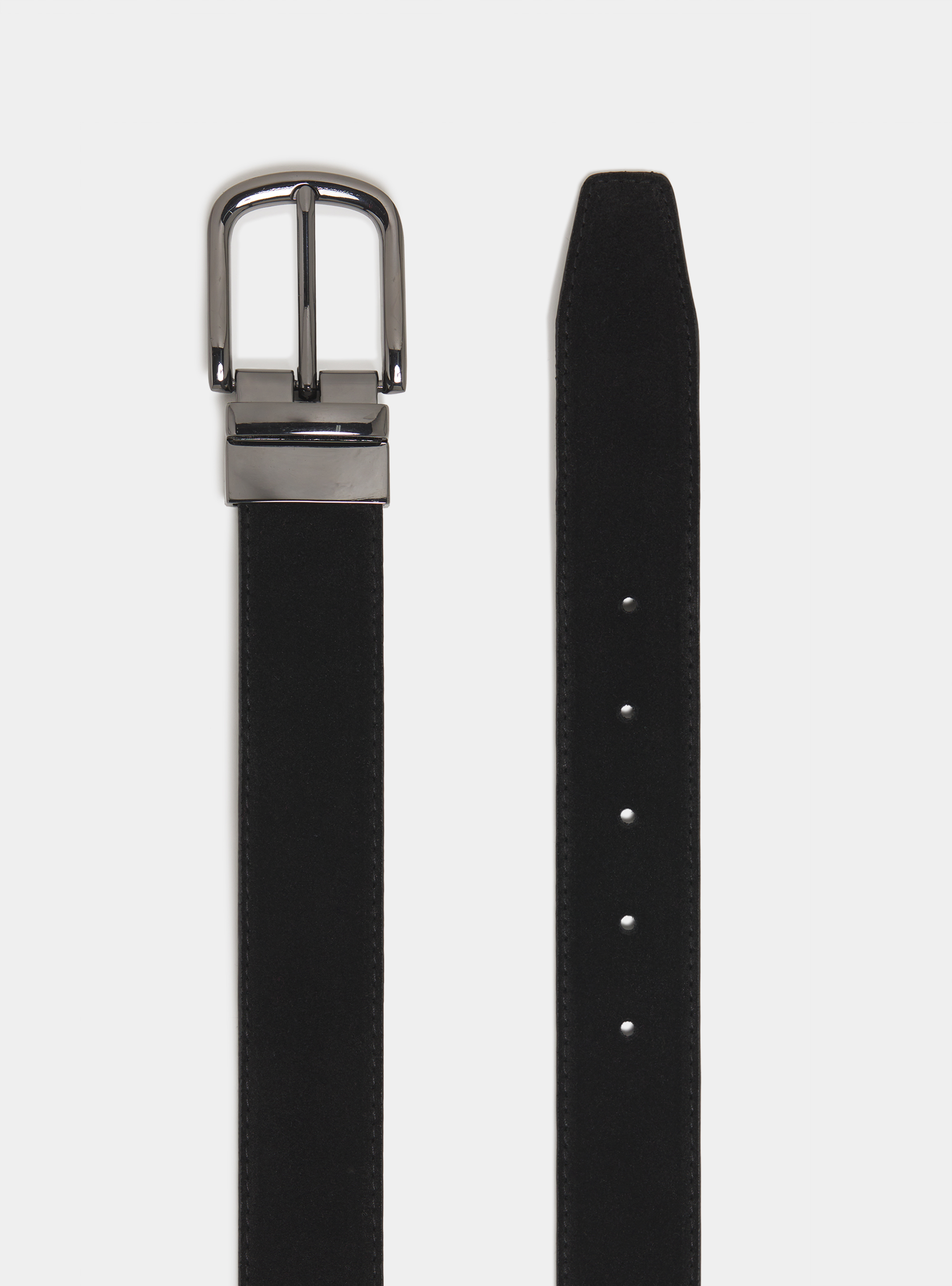 Reversible suede and leather belt | GutteridgeEU | Men's Belts