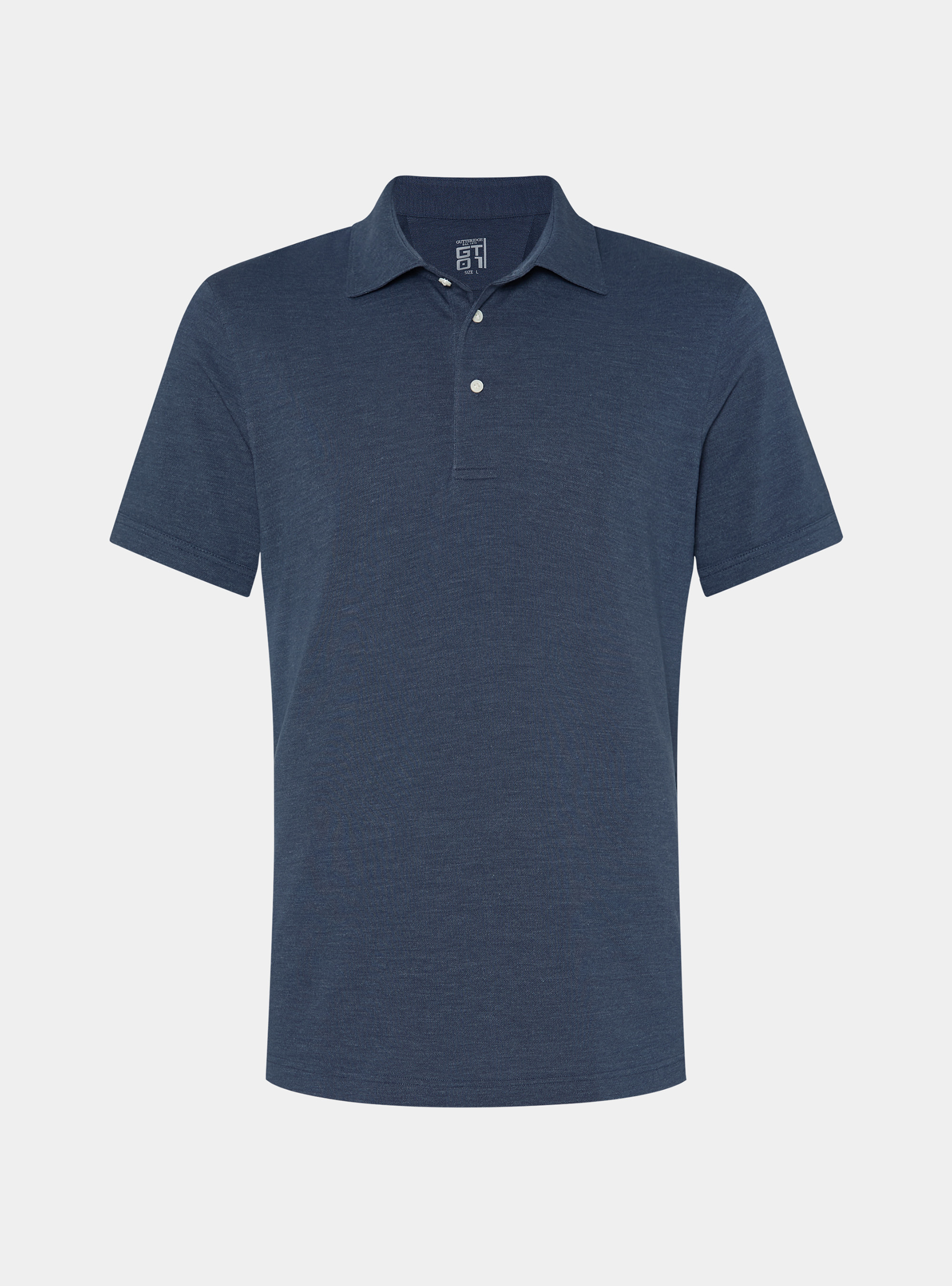 GT01 stretch pique polo shirt, INK
