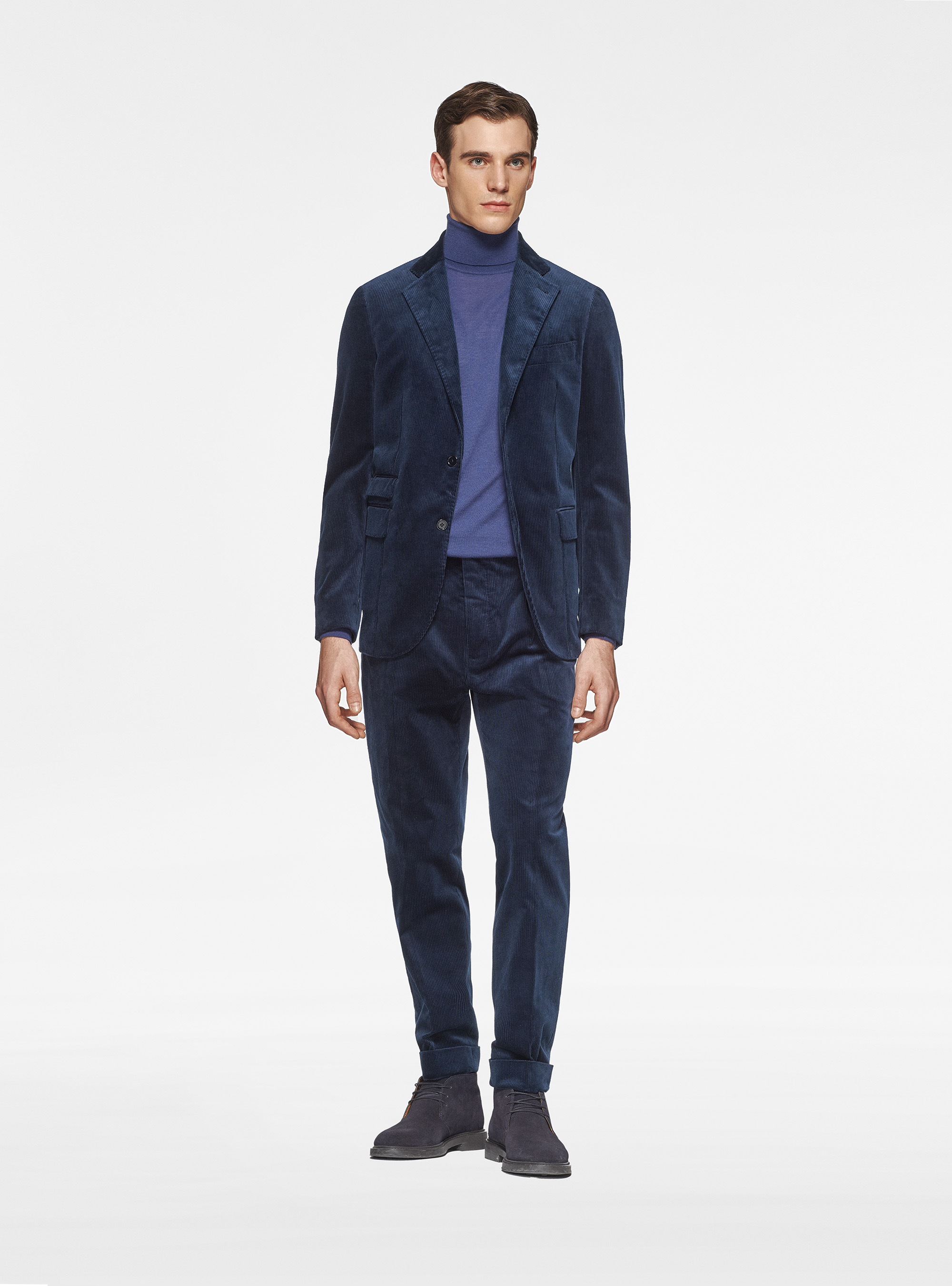 301 TRENCHENTOUNO コーデュロイduca visconti 50 Duca Visconti Hazelnut Stretch Corduroy Waverly Suit