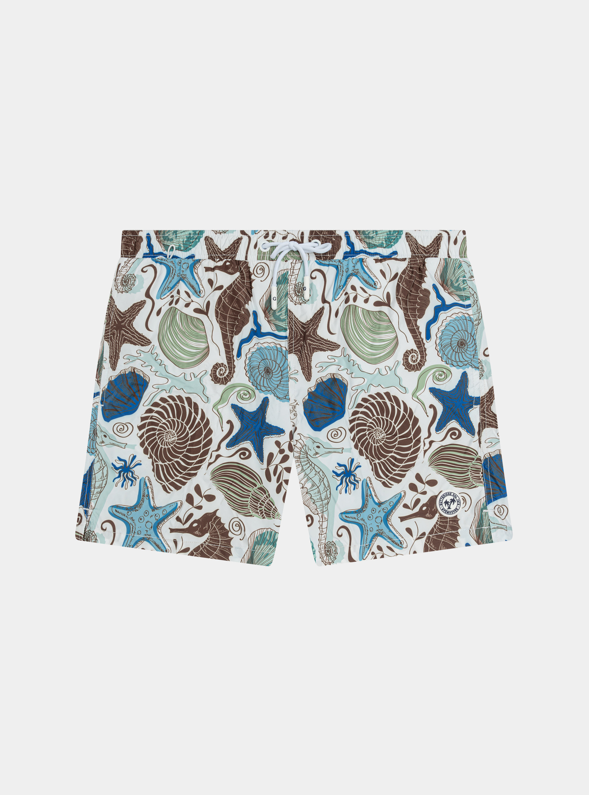 Navy fancy swimwear, MULTICOLOR