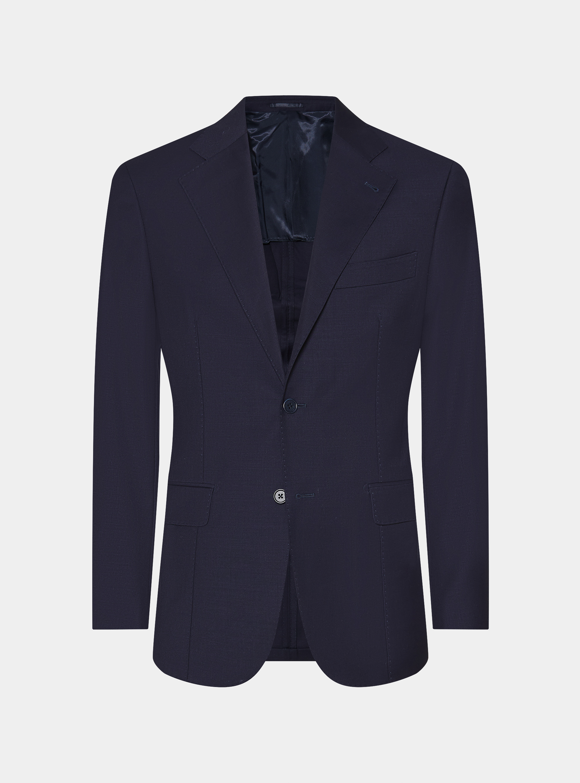 Americana para traje de pura lana superfina 120's, AZUL MARINO