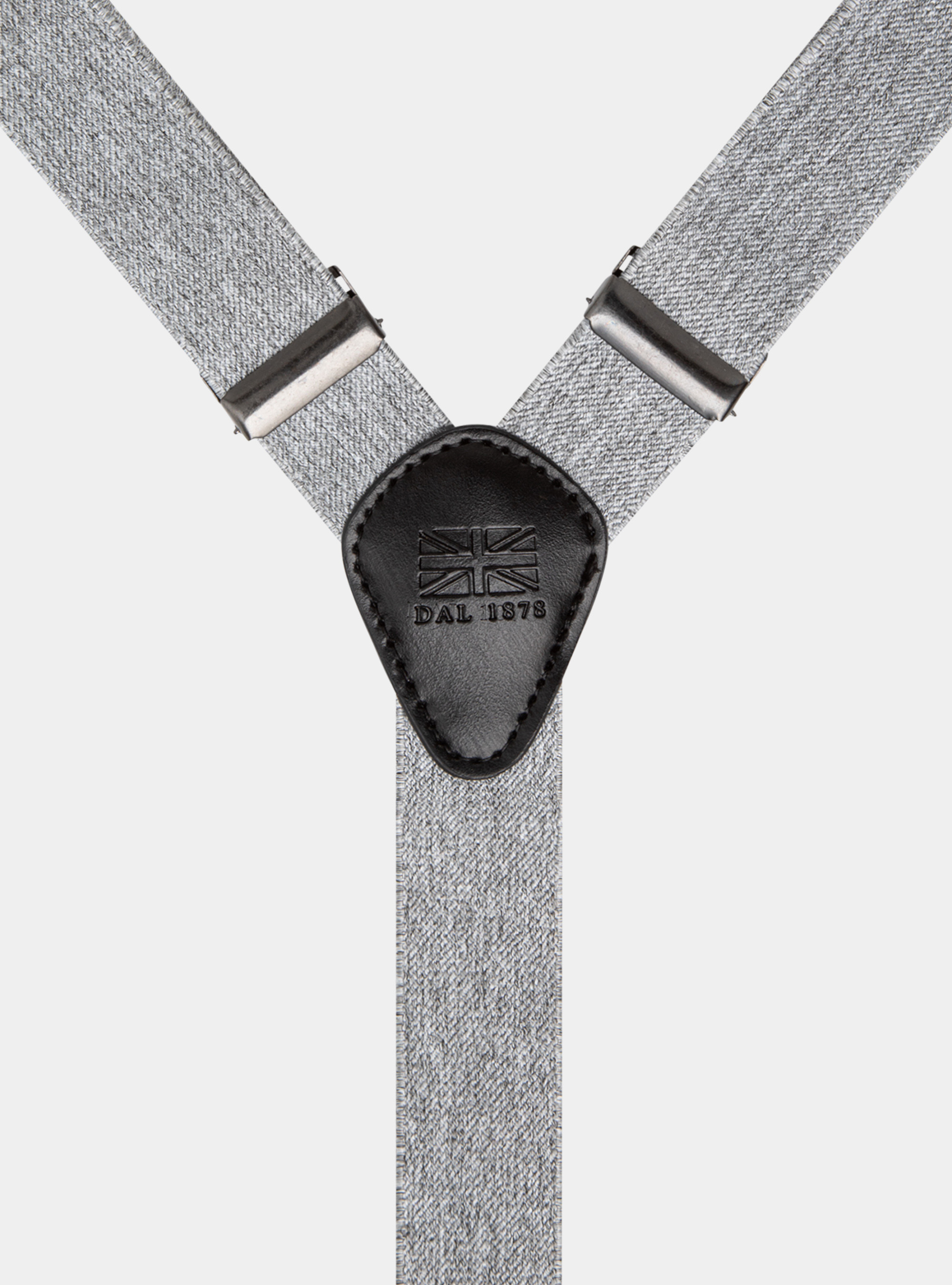 Bretelle tinta unita, GRIGIO CHIARO MELANGE