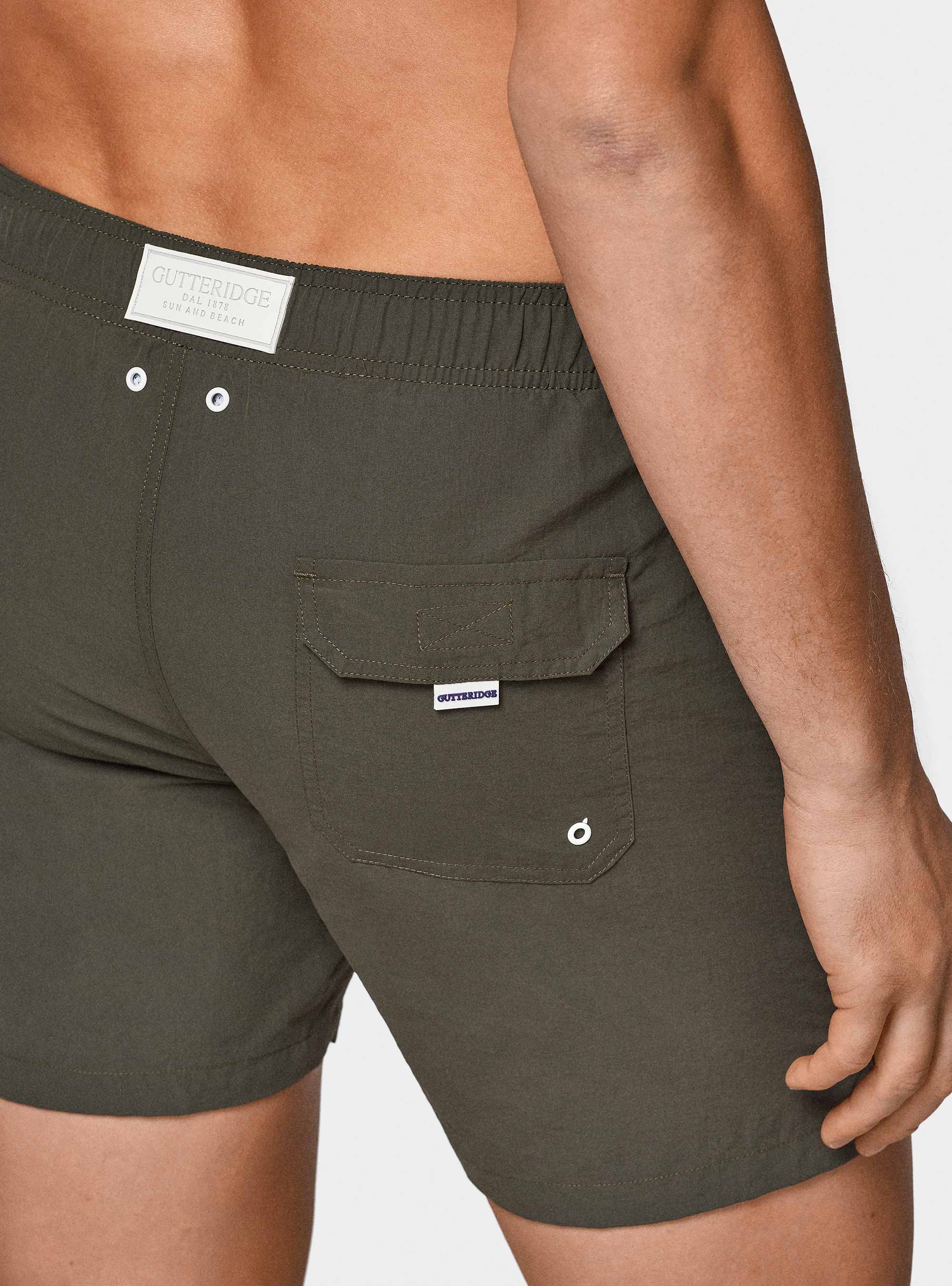 Maillot de bain uni, MILITARE 0609C