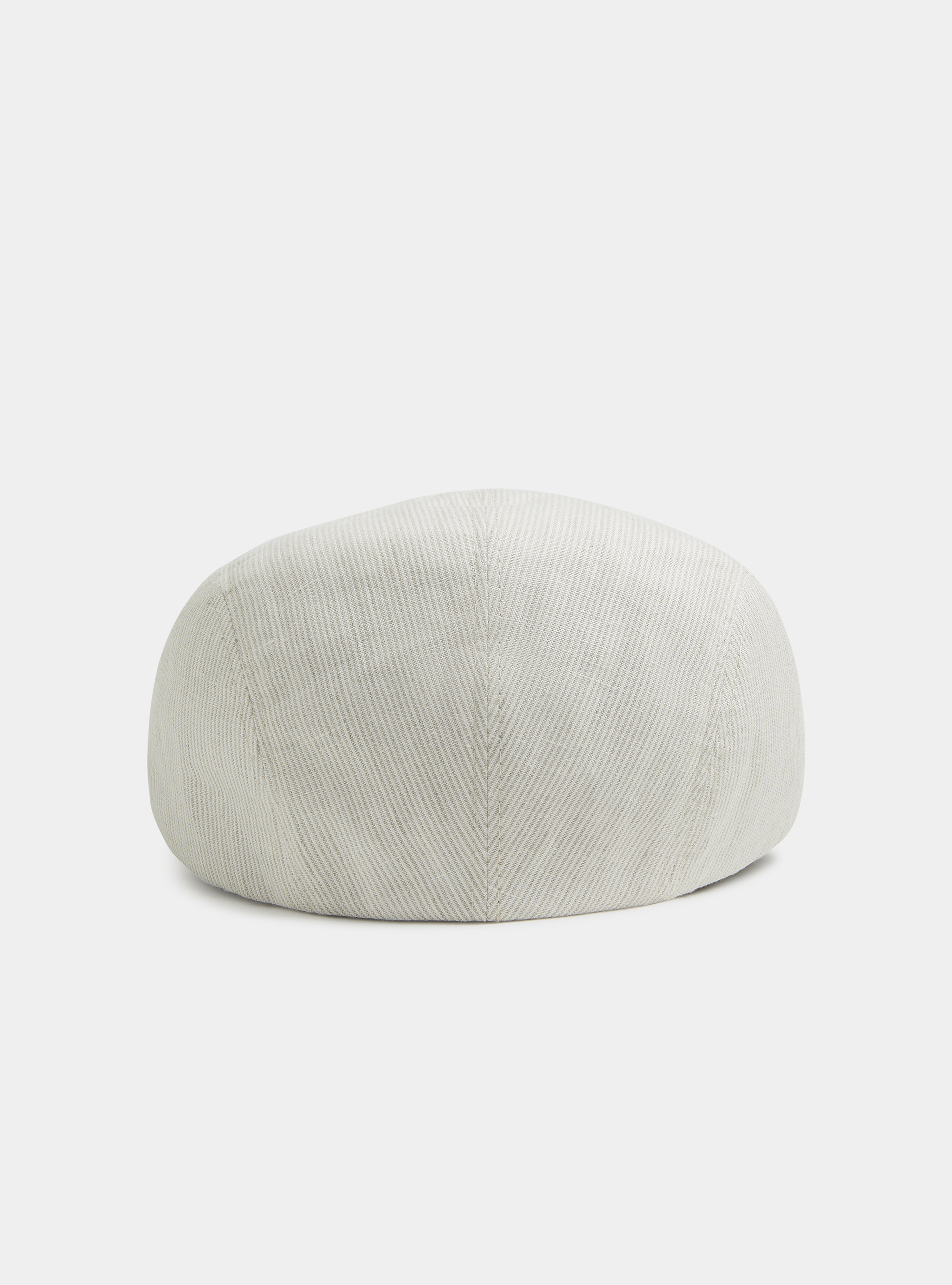 Coppola in puro lino rigato, ECRU