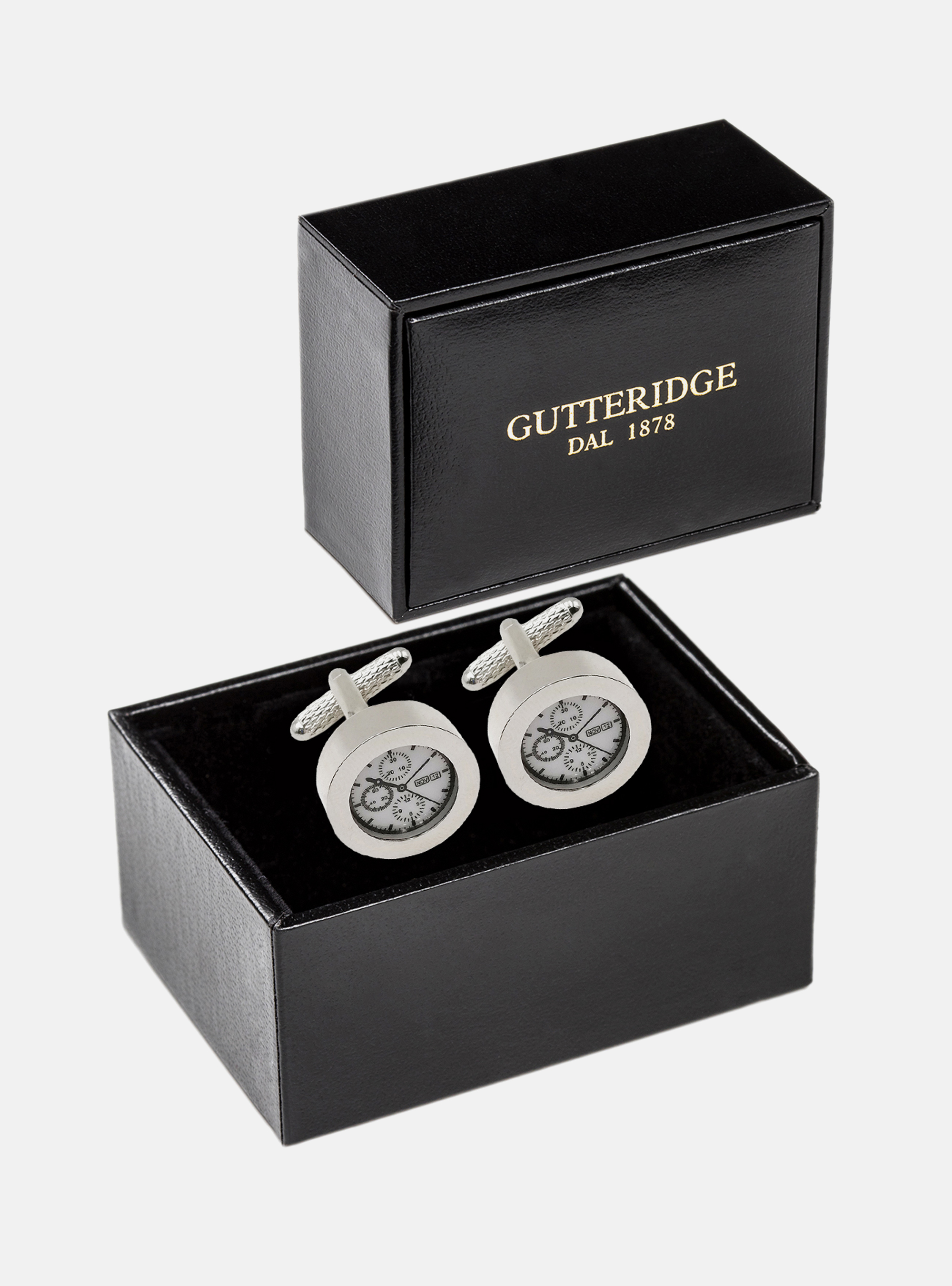 Gemelli con orologio, MULTICOLORE