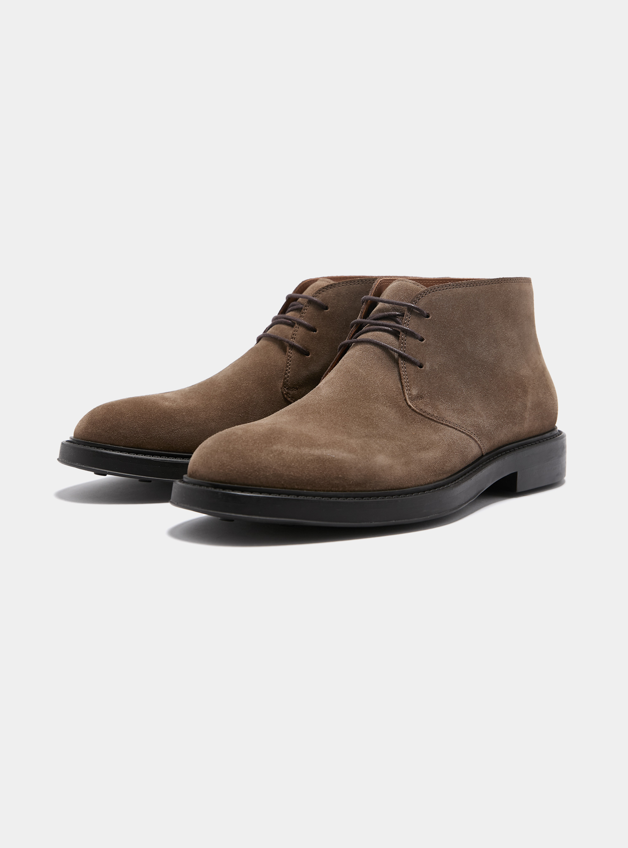 Botines de ante, BARRO