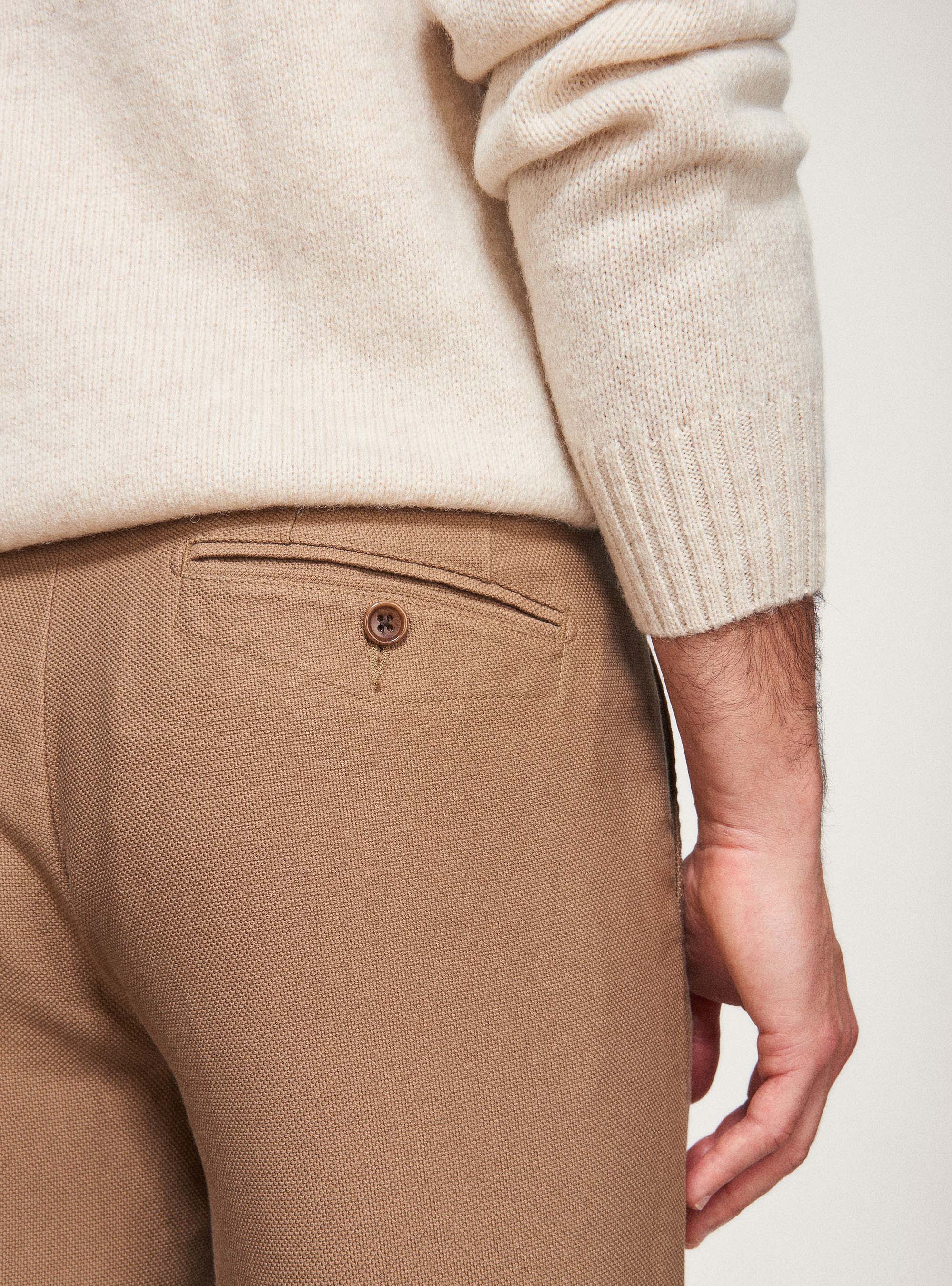 Pantalones chinos de algodón