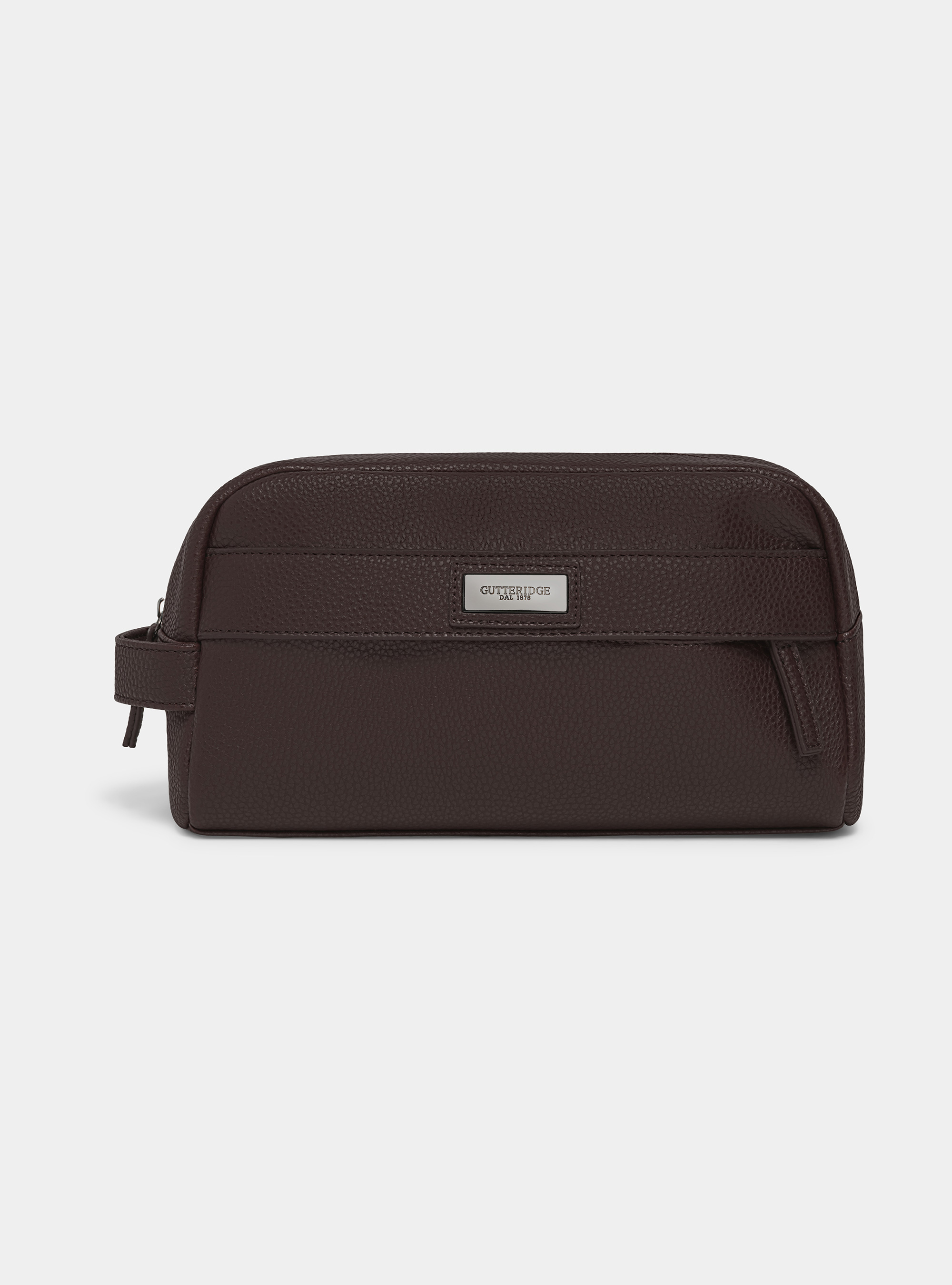 Necessaire con cerniera, BROWN