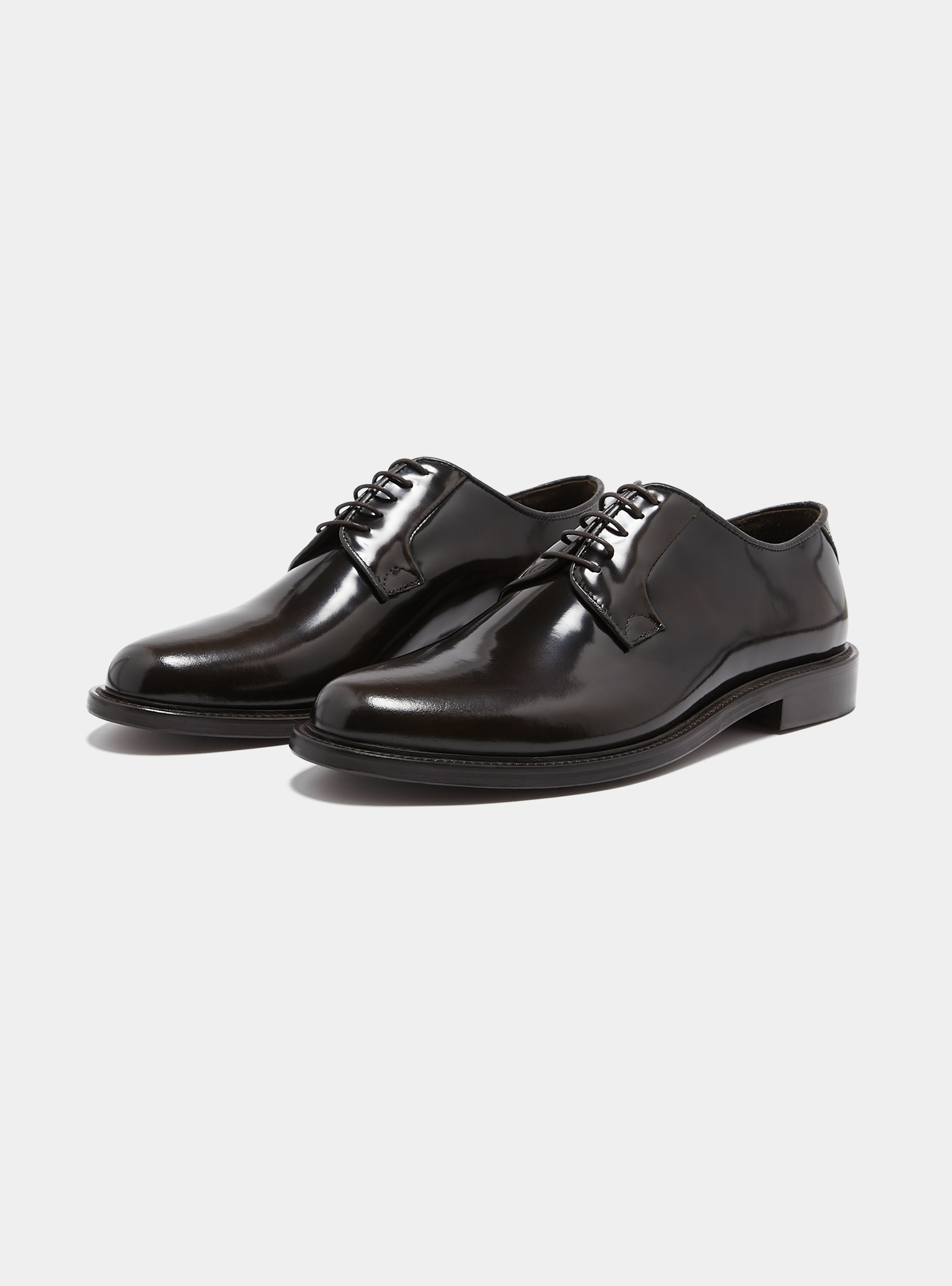 【MODERNIF】Edie leather derby shoes Abrasivated leather derby | Gutteridge | Men's Shoes