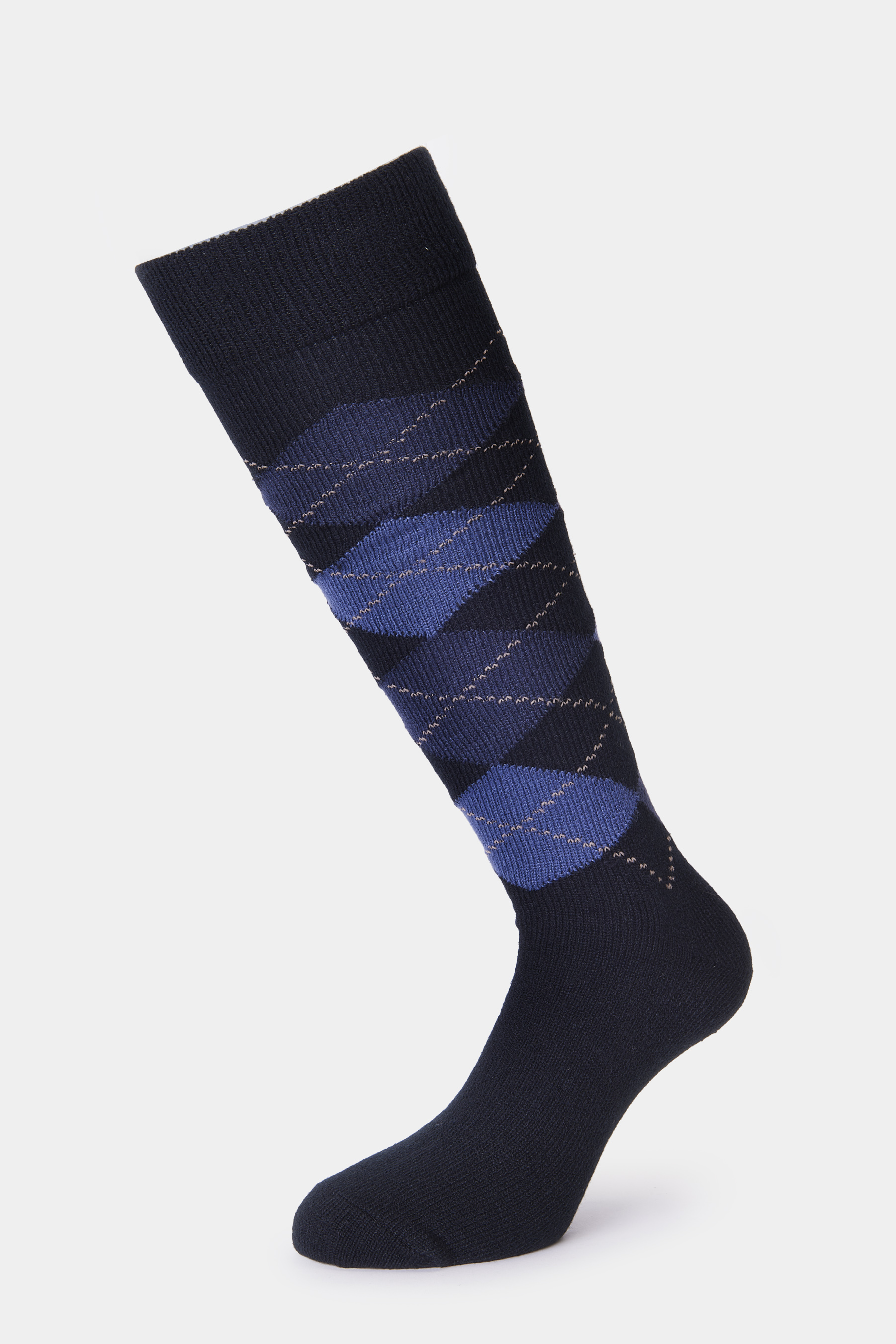 Calza lunga a rombi, BLU