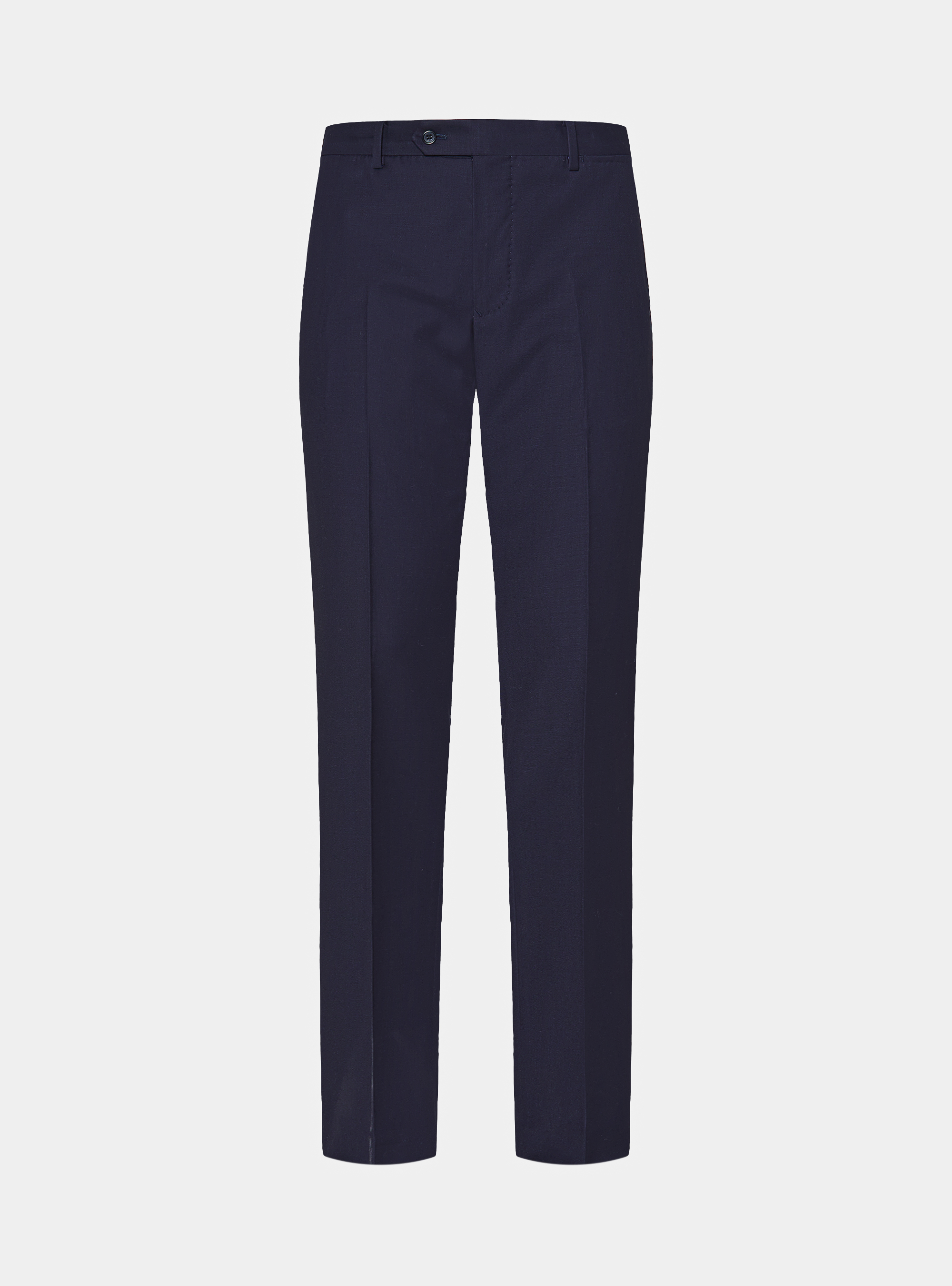 Pantalones de traje de lana pura superfina 120's, AZUL MARINO