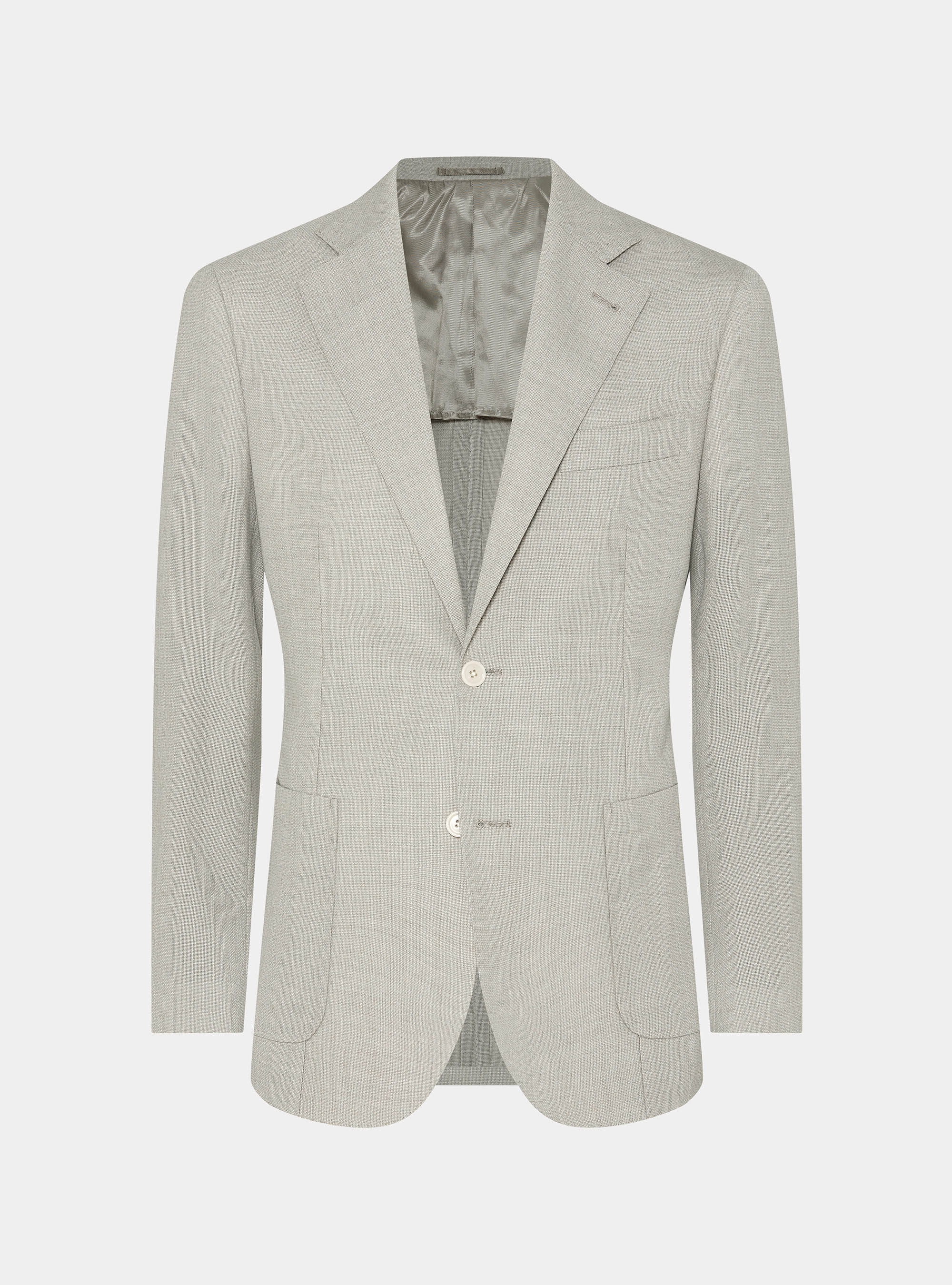 Giacca hoprsack in pura lana, ECRU