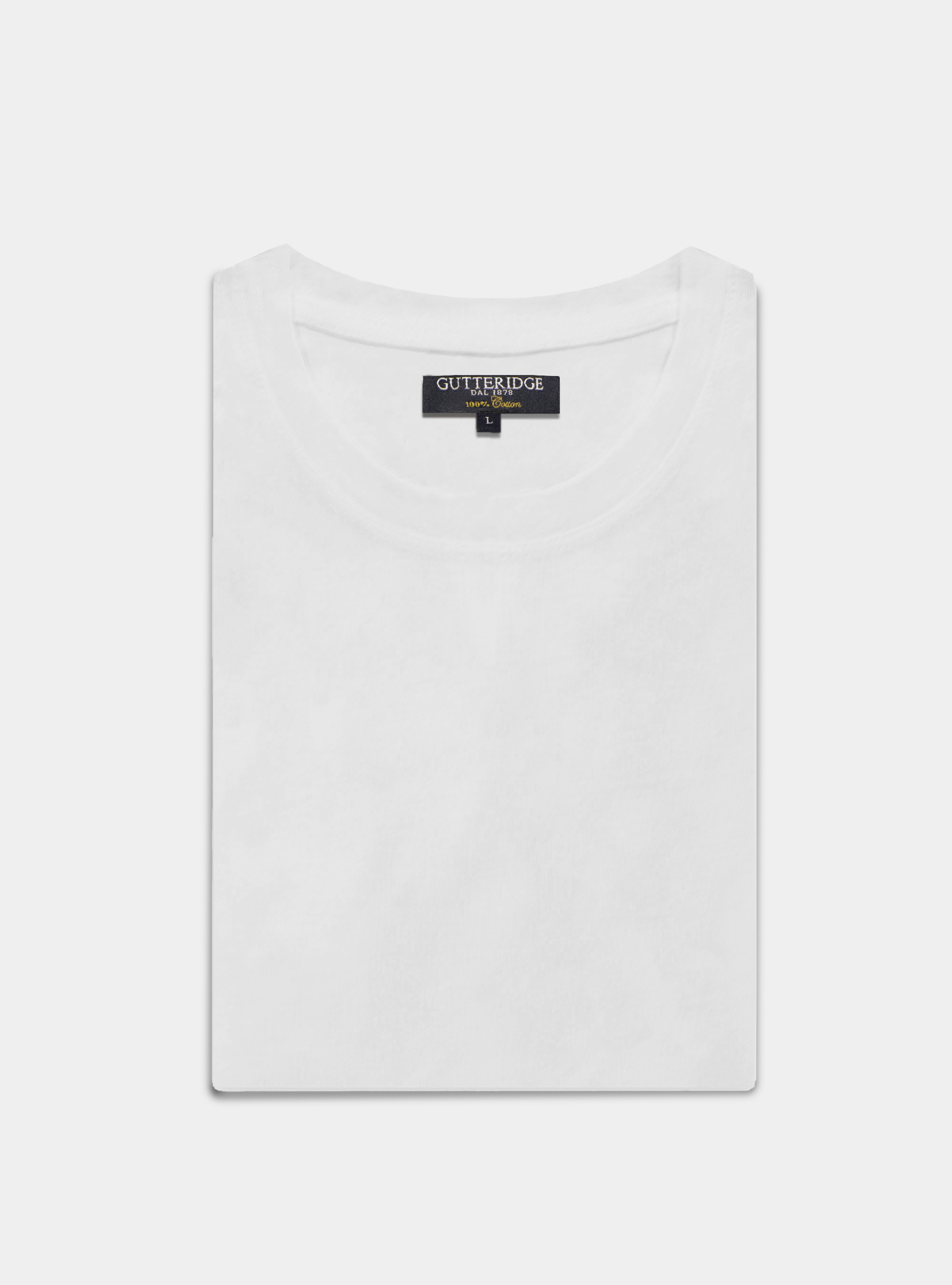 Tshirt 100% cotone, BIANCO