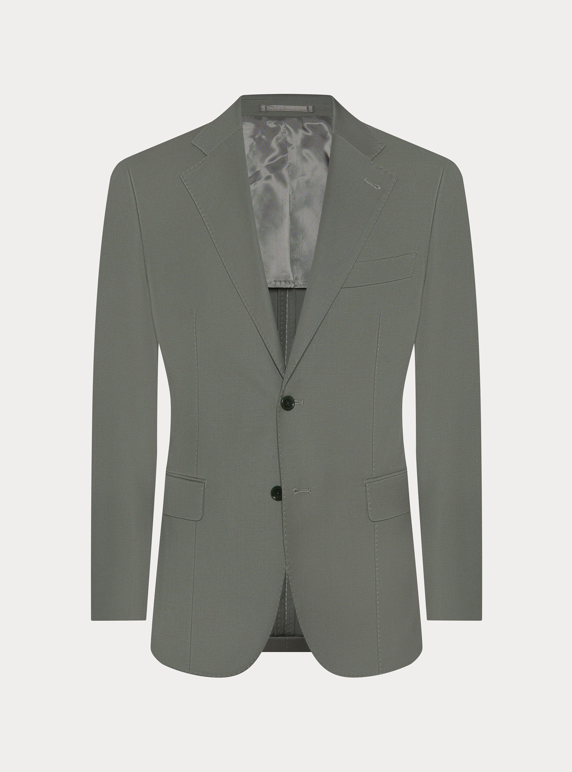 Pure wool suit jacket by Vitale Barberis Canonico, SALVIA 0602C