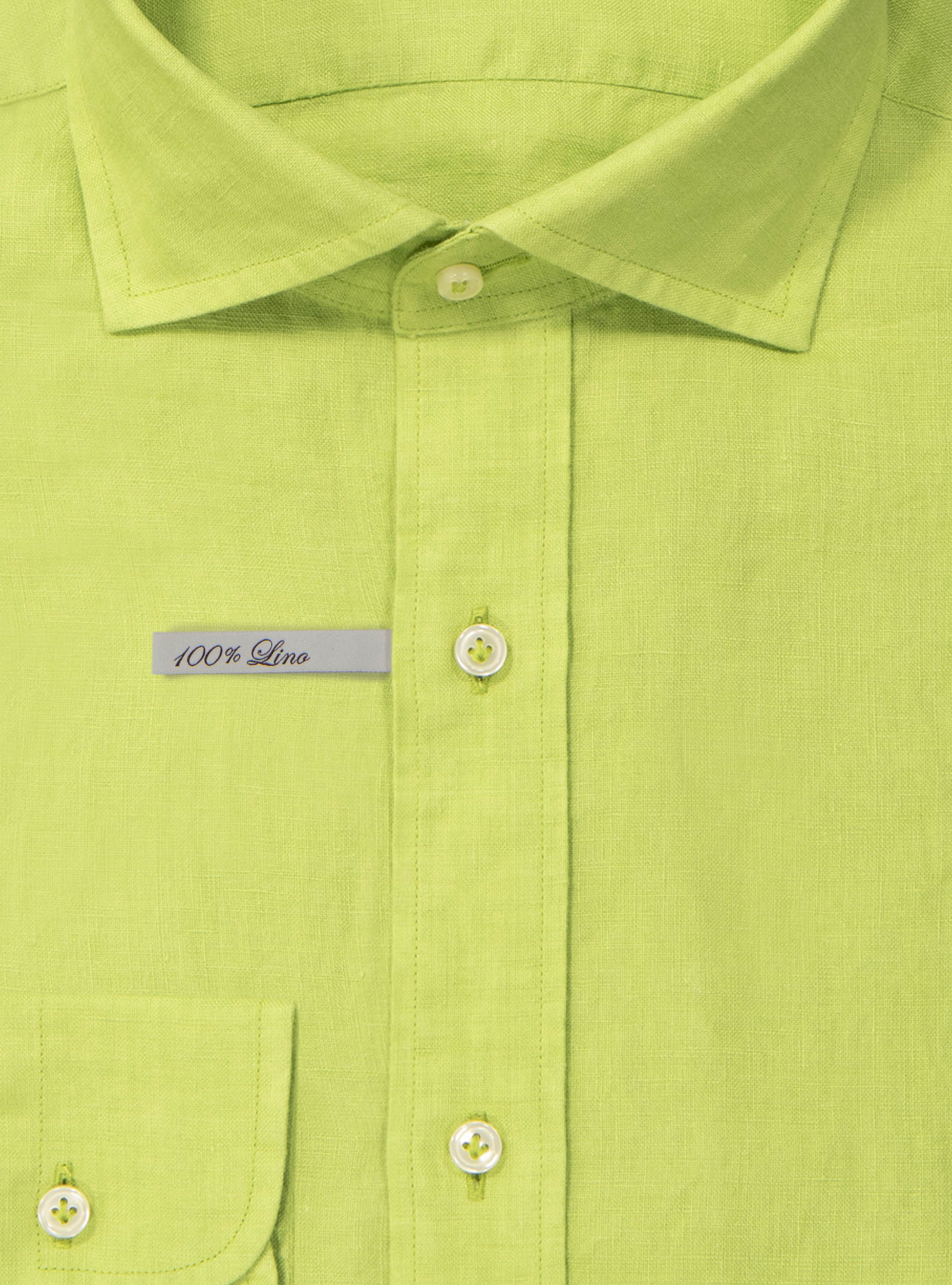Linen shirt, GREEN