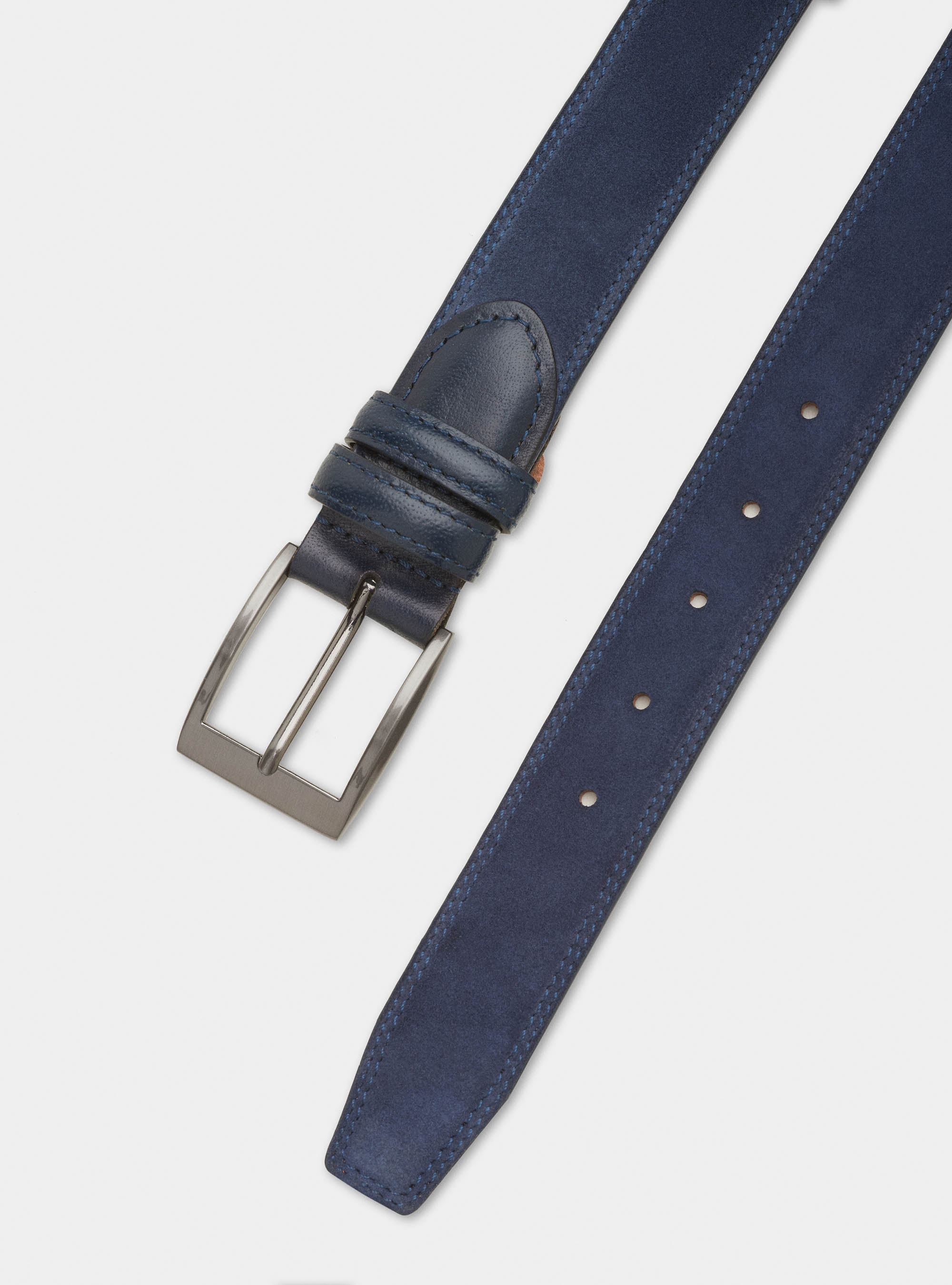 Cintura in suede, BASALTO