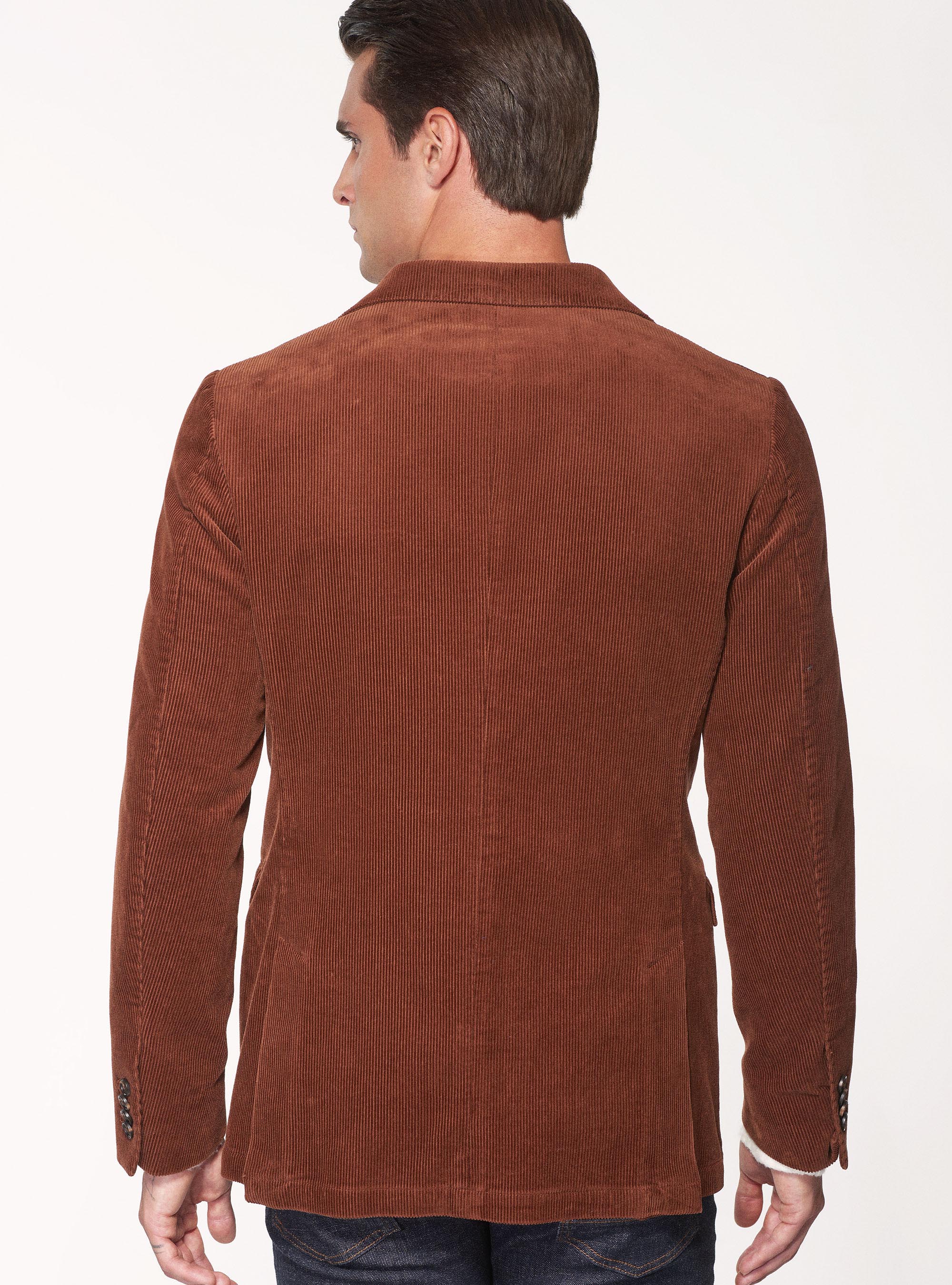 Giacca in velluto a coste di cotone, COCCIO