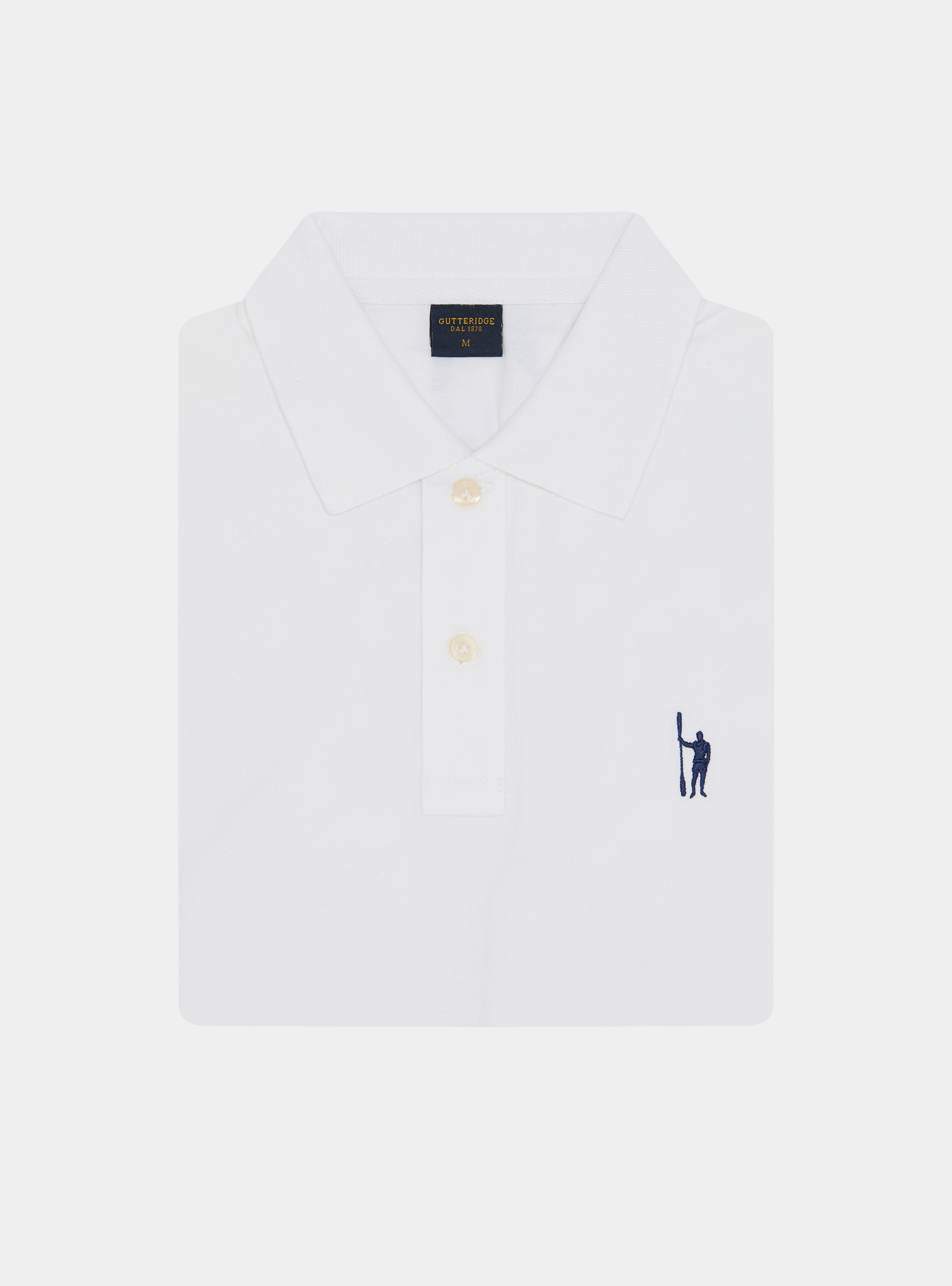 Classic piqu&eacute; polo shirt, WHITE