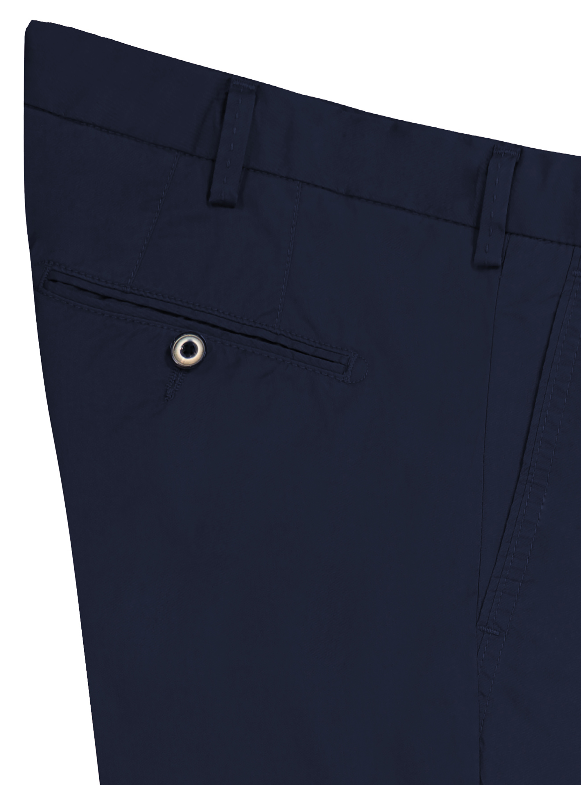 Pantaloni chino in popeline di cotone, BLU NAVY