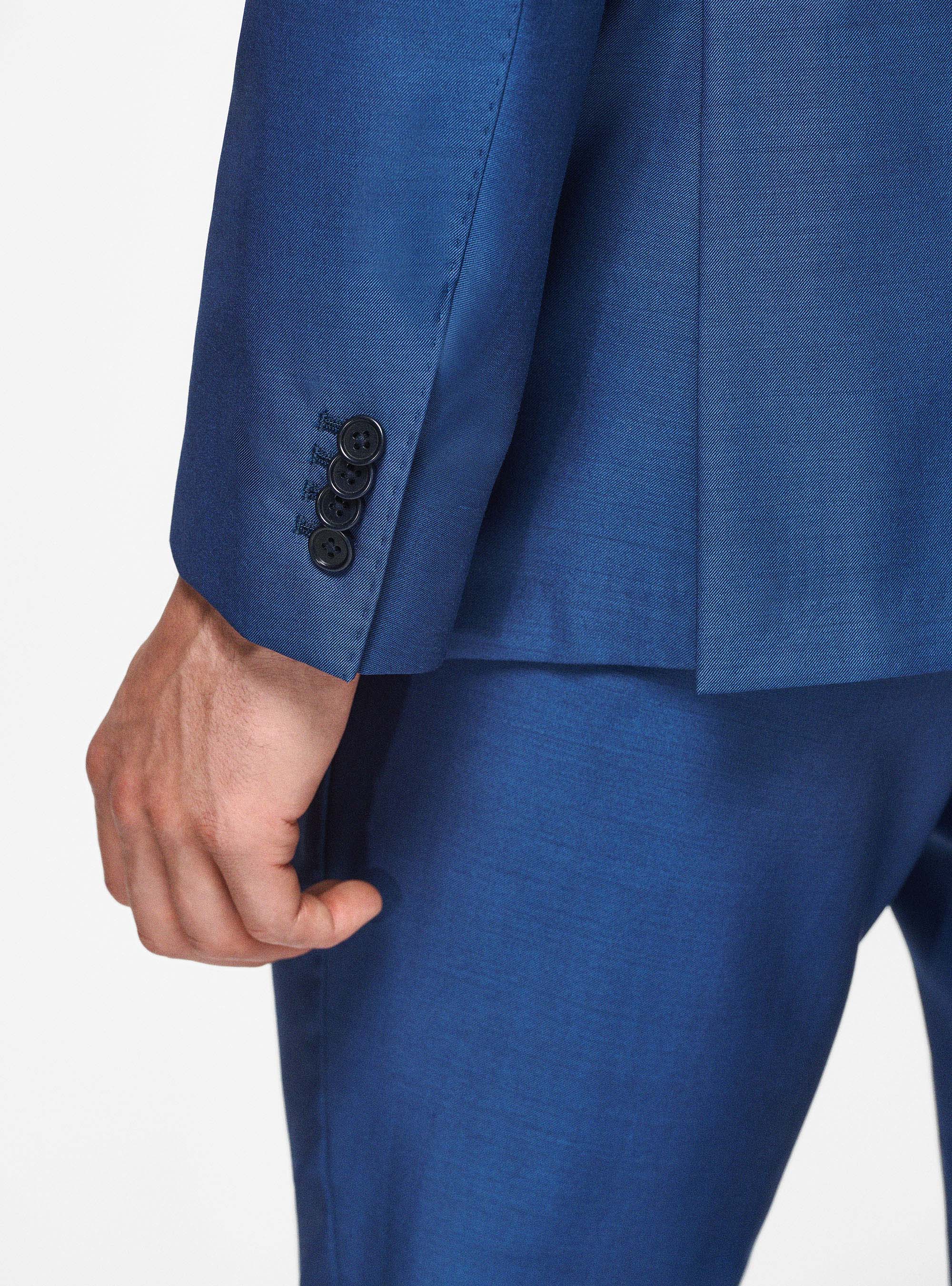 Pure 110's superfine wool blazer, BLUE