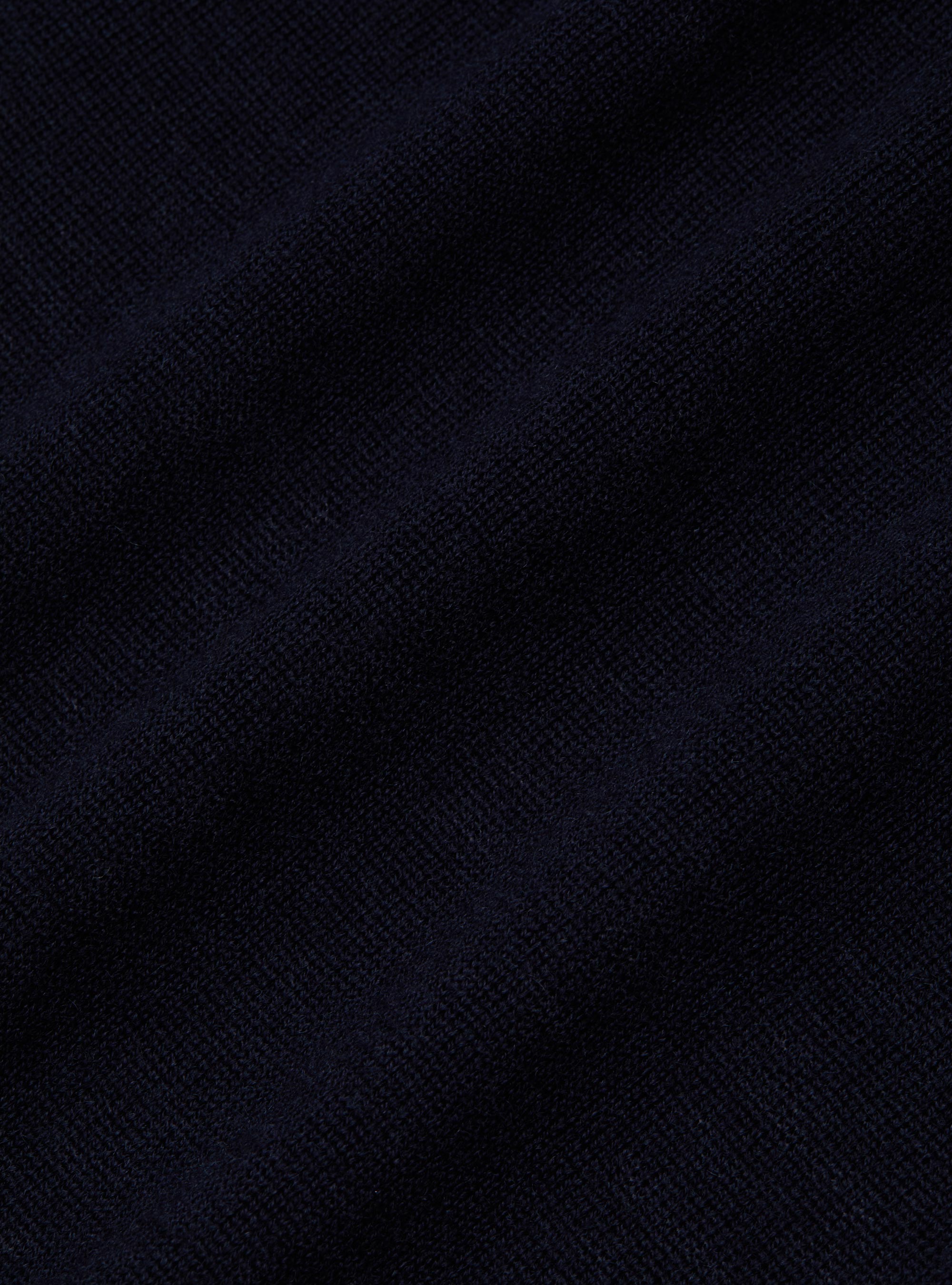 Gilet in maglia in pura lana merino extrafine, BLU NAVY