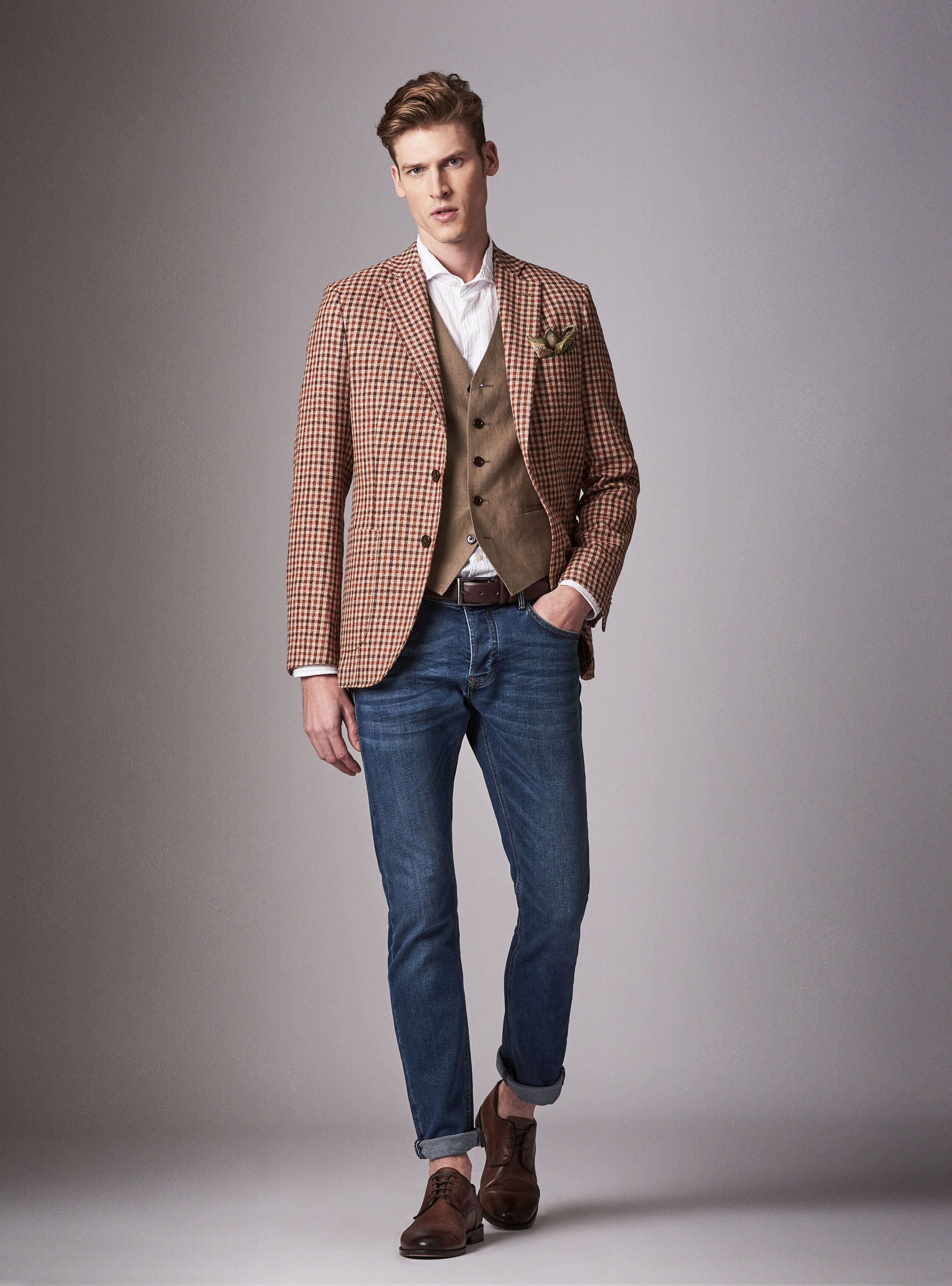 Giacca dandy vichy