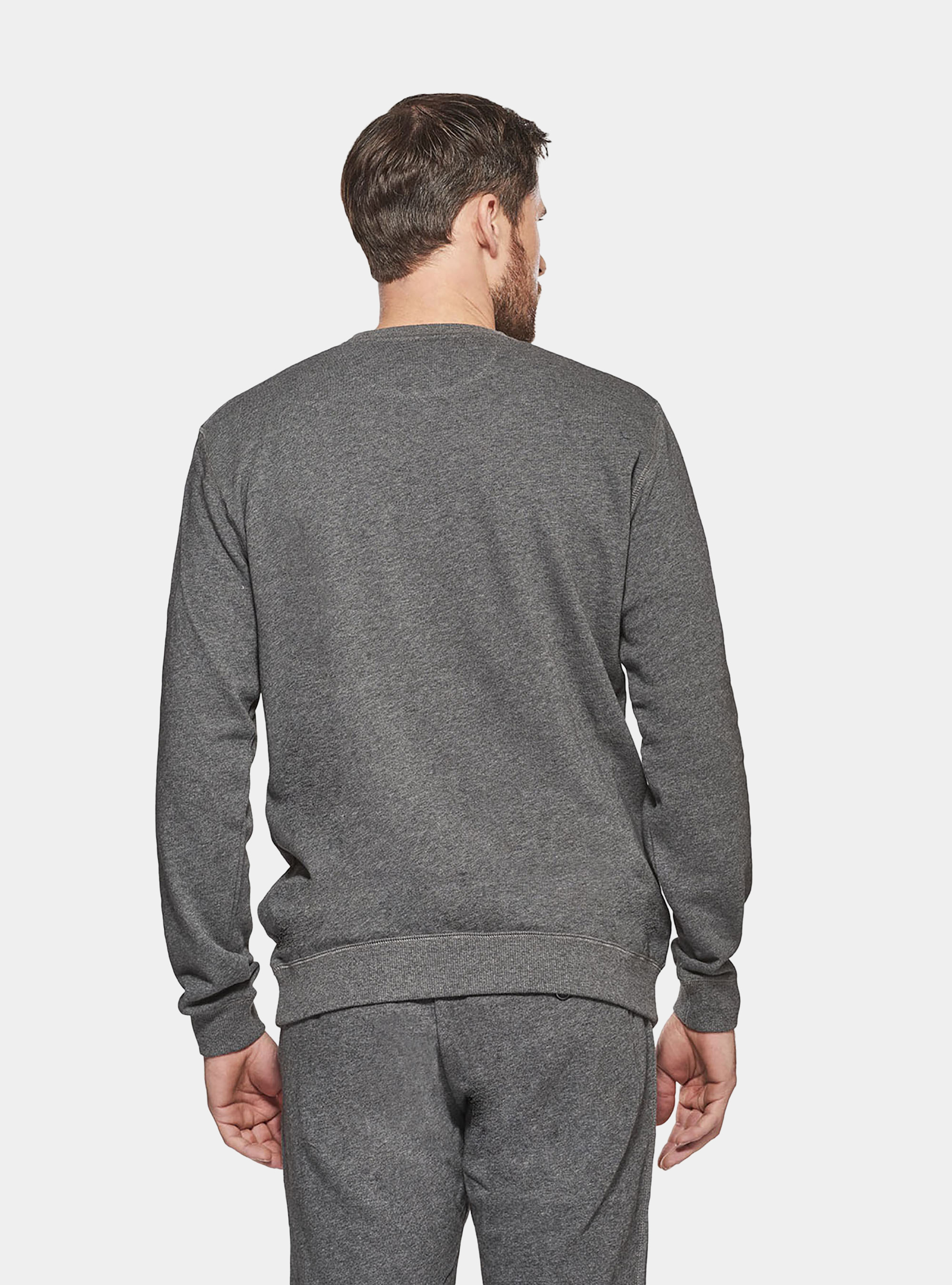 SWEATSHIRTS, ASPHALT GREY