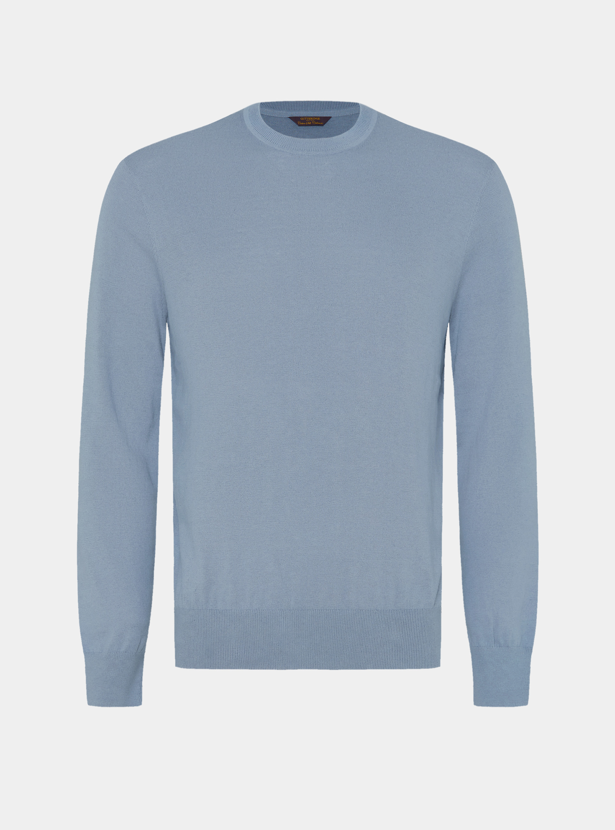 Maglia girocollo in cotone seta e cashmere, AVIO 0292C