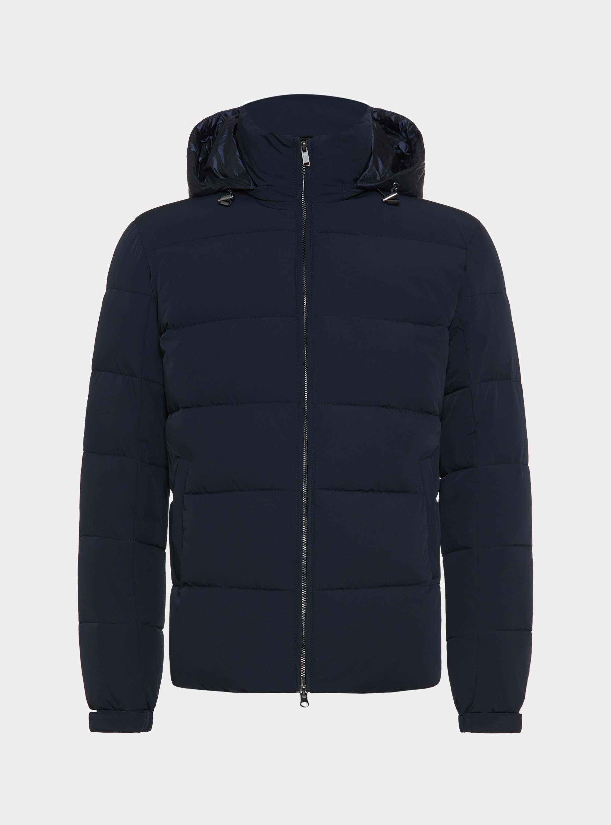 Bomber imbottito con cappuccio, BLU NAVY
