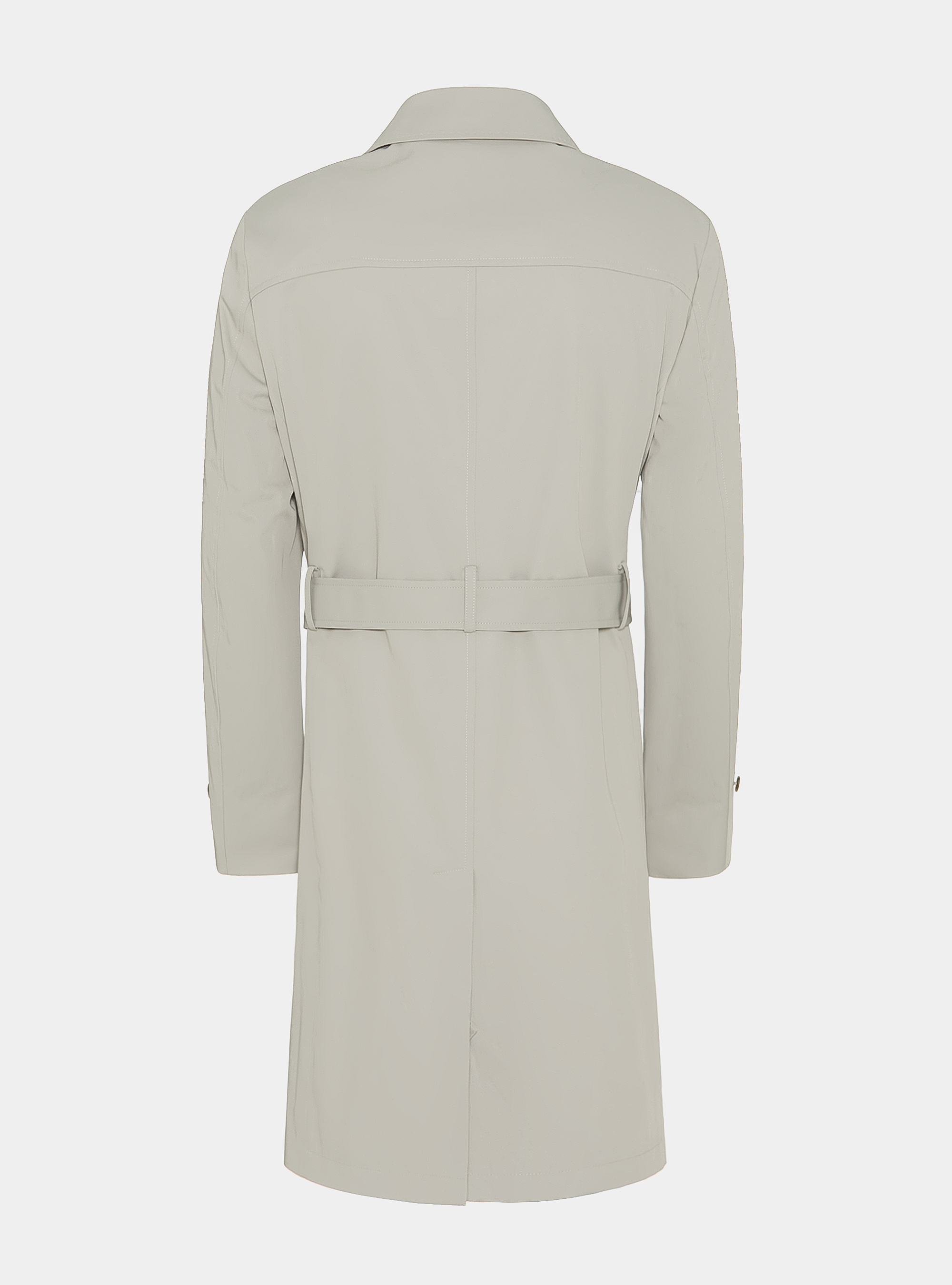 Trench de sarga de algodón, CRUDO