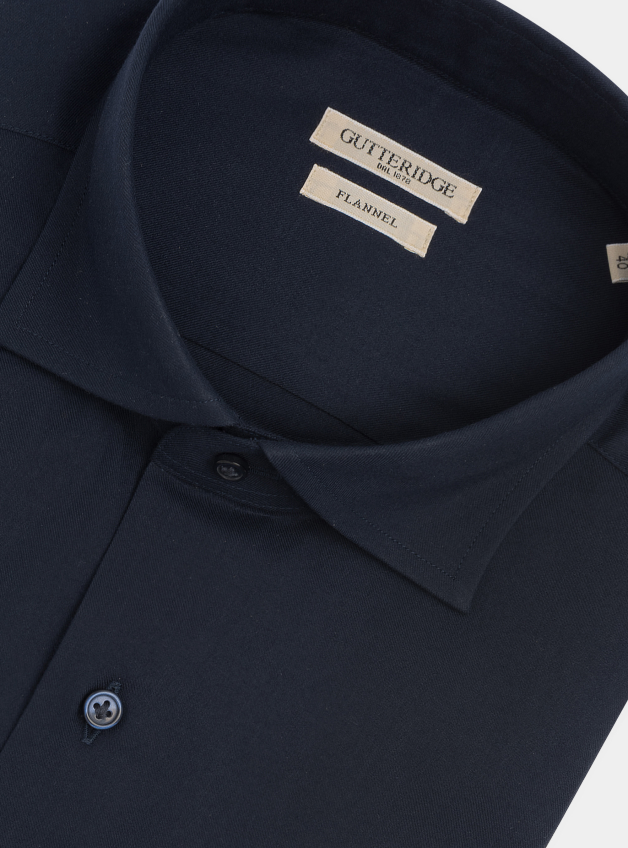 Baumwollflanellhemd, NAVY 0218C