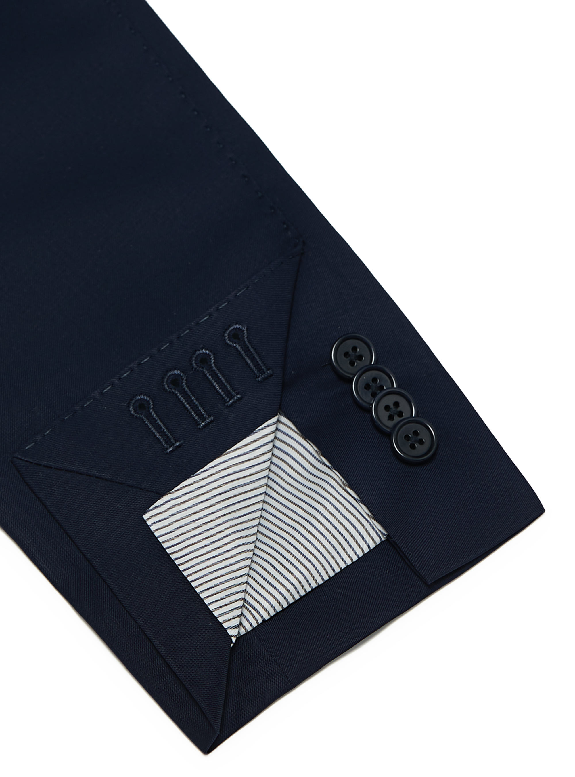 Giacca in pura lana superfine 110's, BLU NAVY