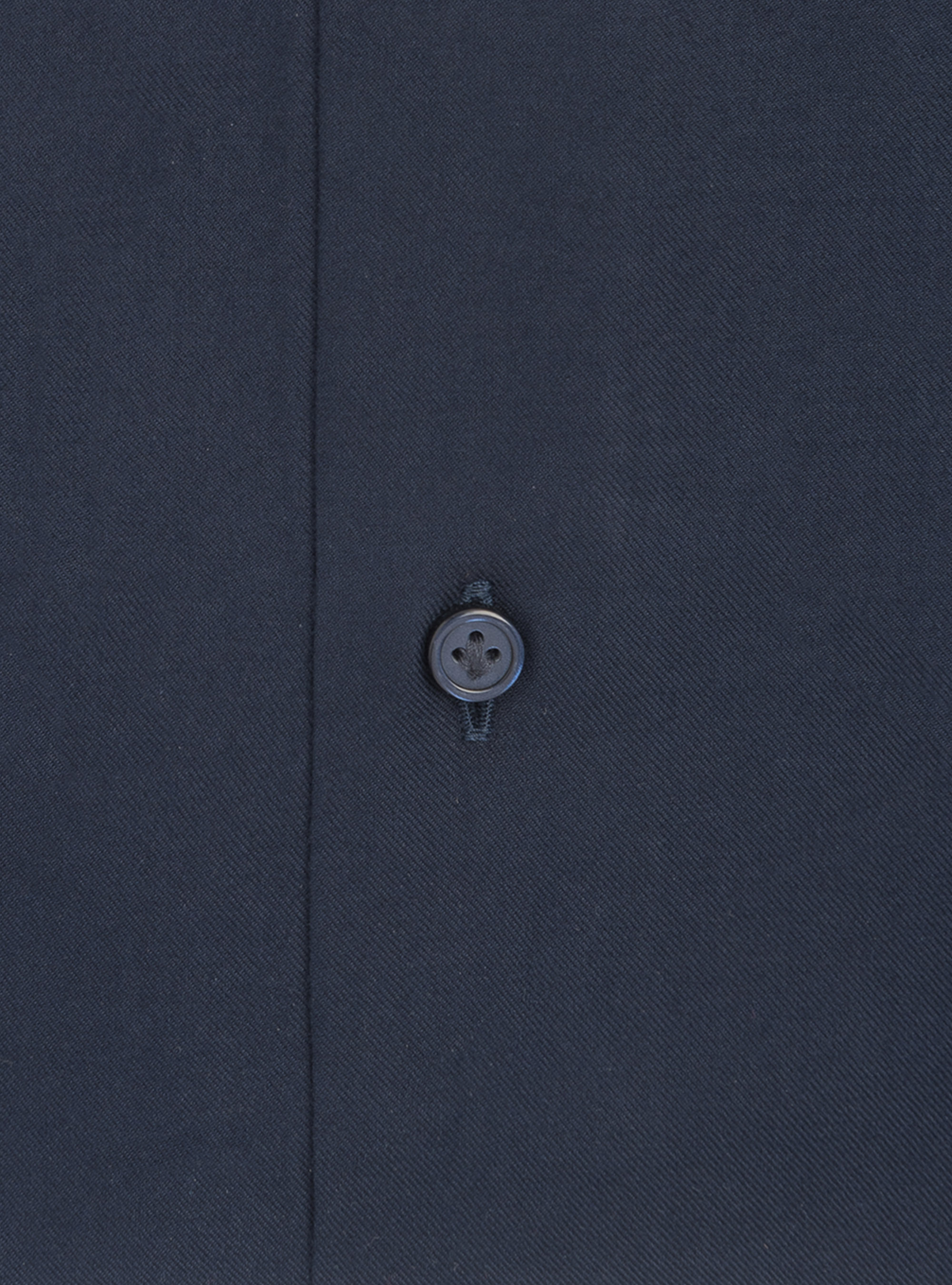 Camicia in flanella di cotone, BLU NAVY