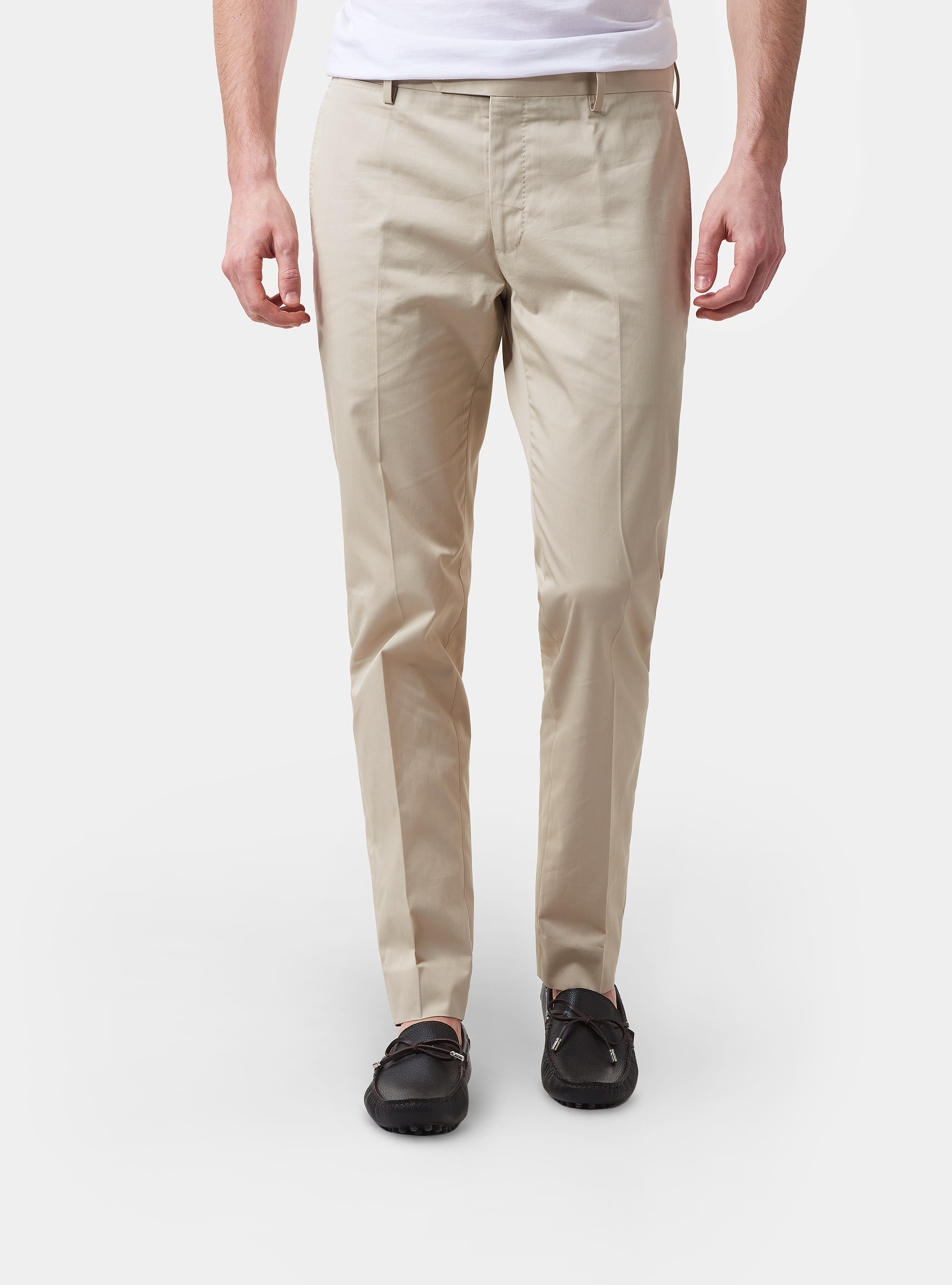 Wool and cotton suit trousers  Massimo Dutti