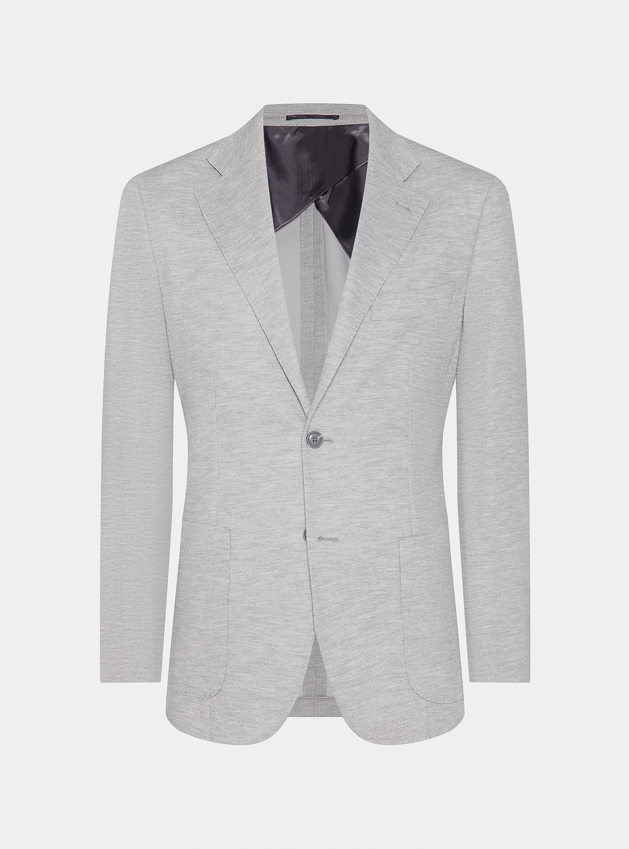 Giacca in jersey, GRIGIO MELANGE 0151C