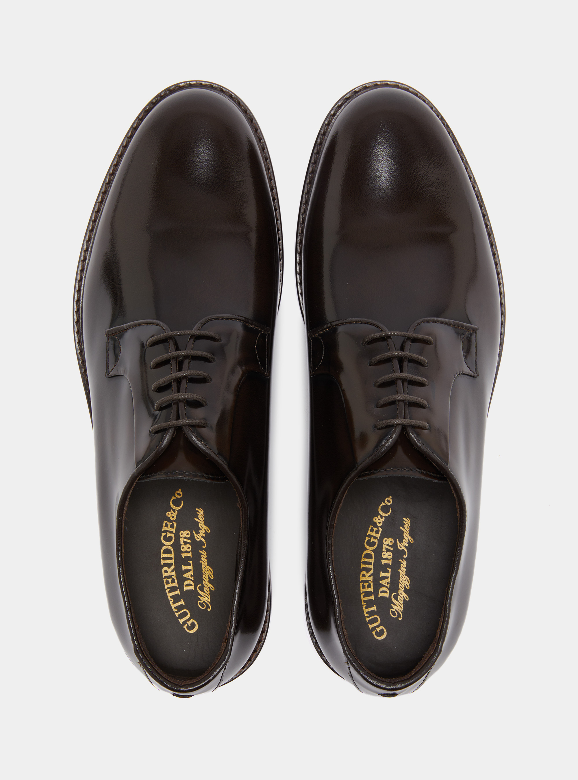 【MODERNIF】Edie leather derby shoes Abrasivated leather derby | Gutteridge | Men's Shoes