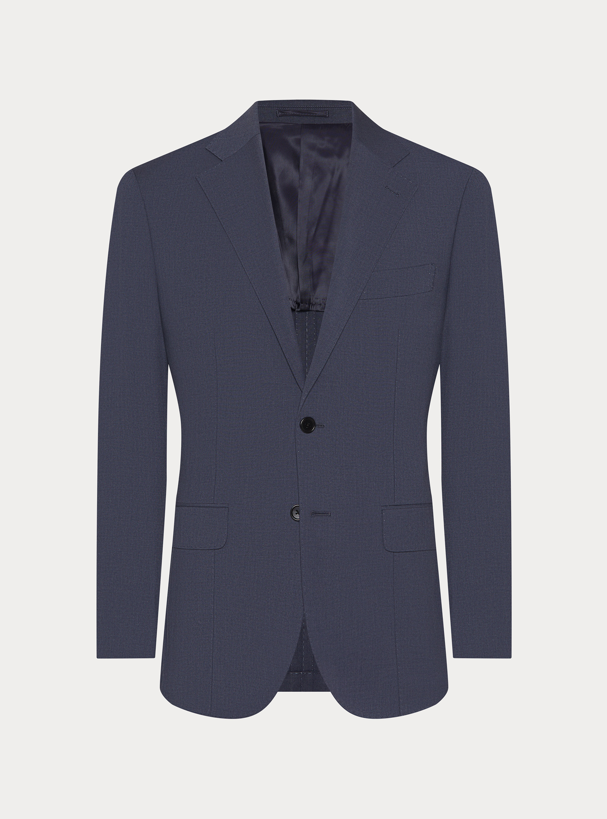Slim fit classic suit blazer, INK