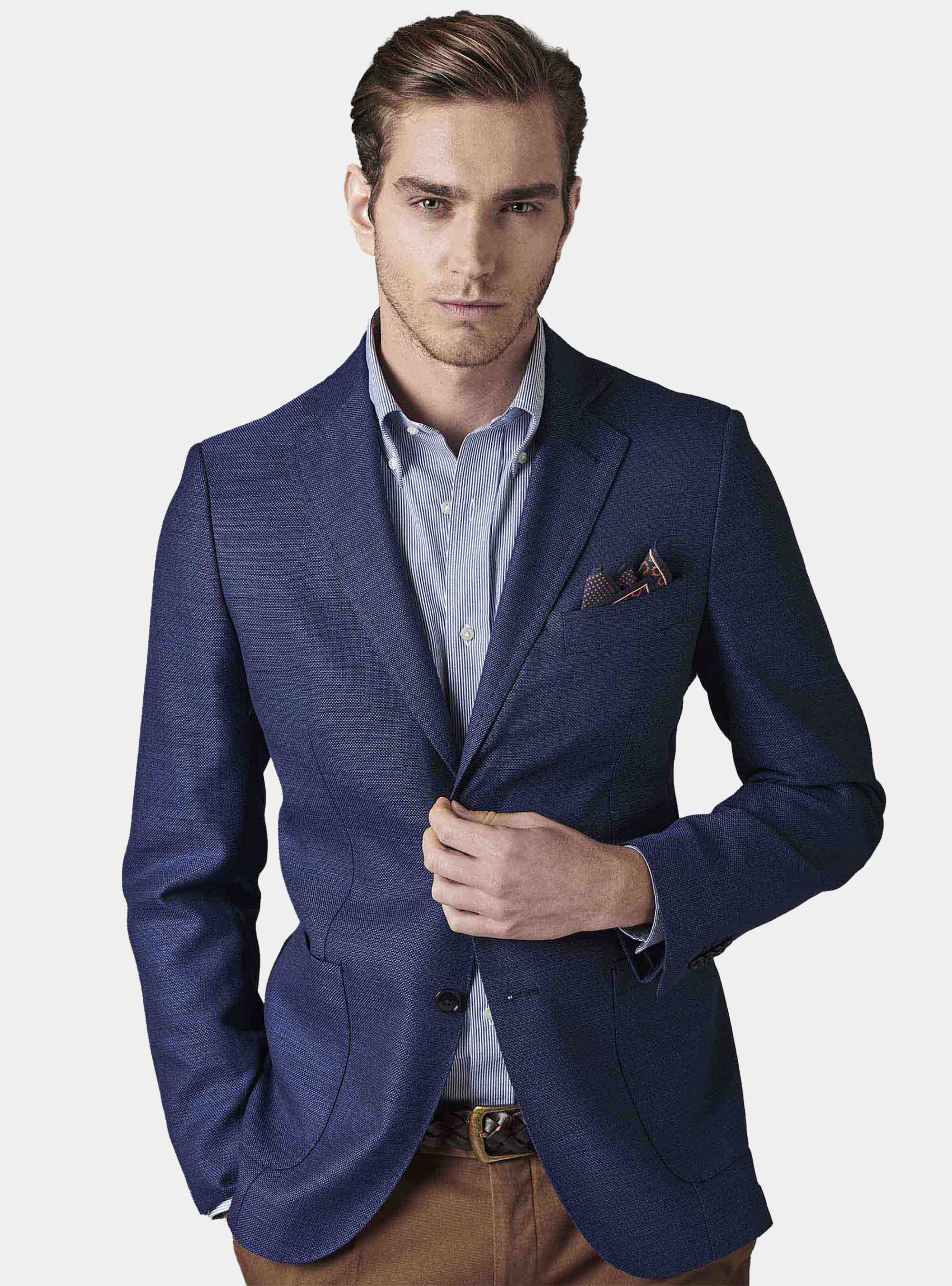 Wolljacke Super 100, BLUE 0241C