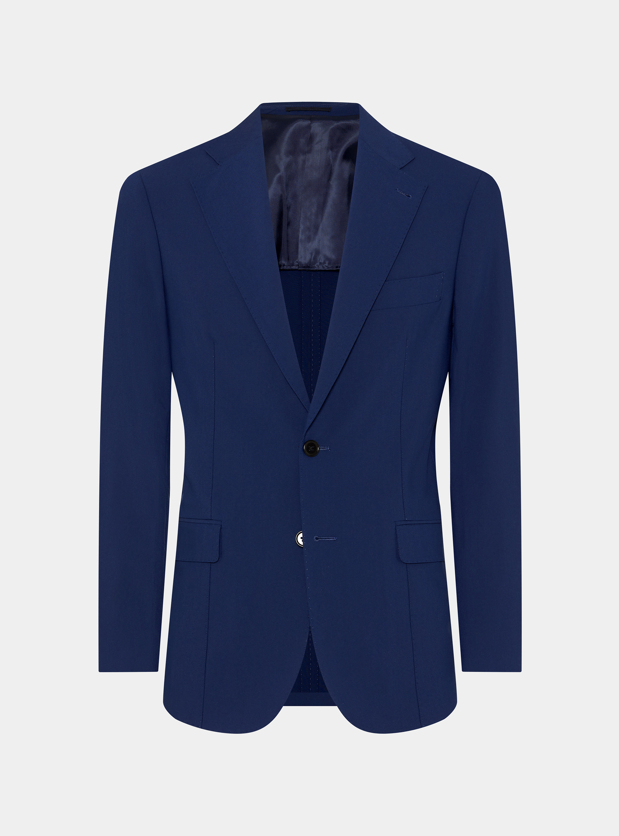 Slim fit suit blazer, BASALT