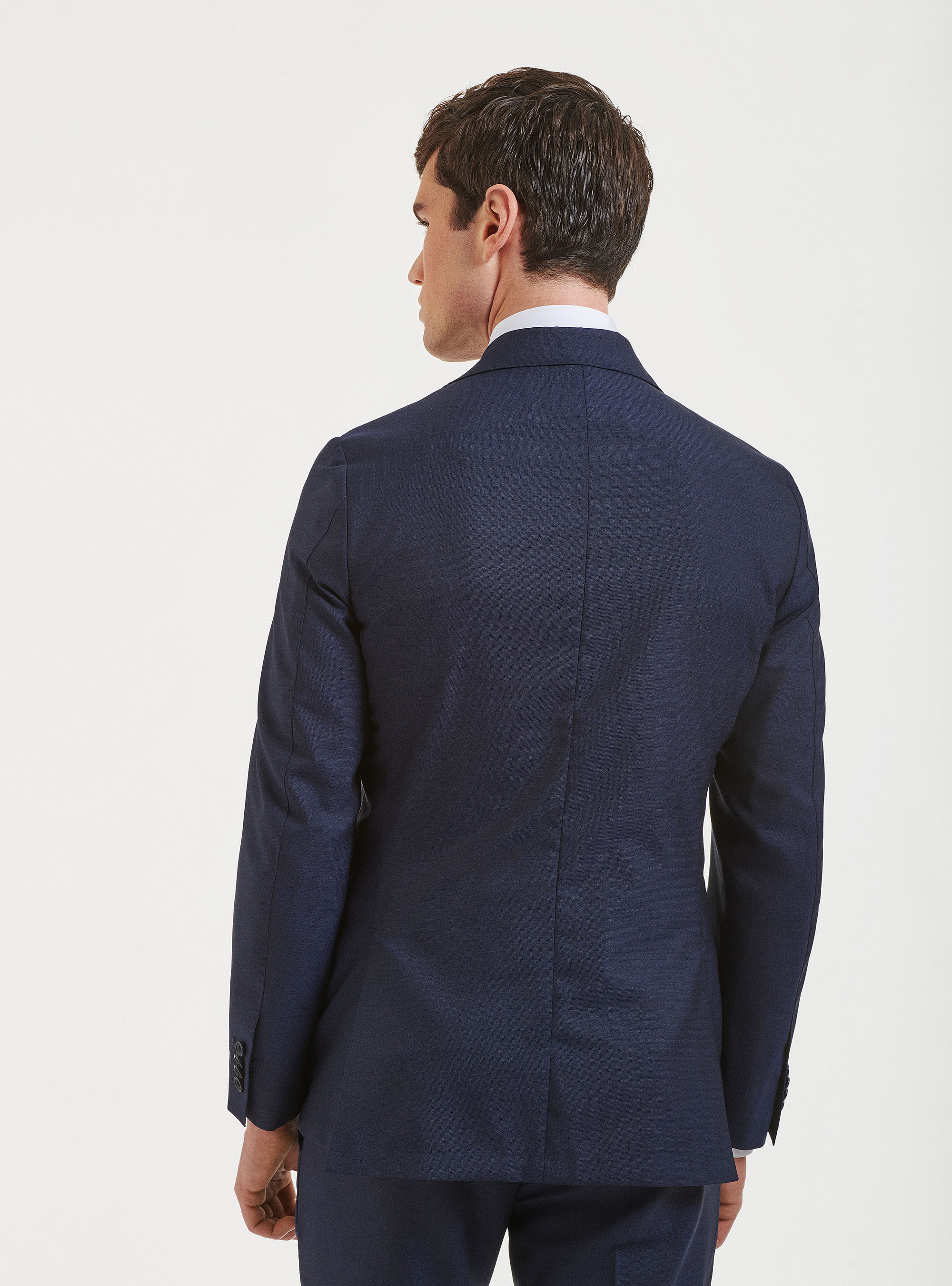 Pure wool suit blazer Vitale Barberis Canonico, NAVY BLUE